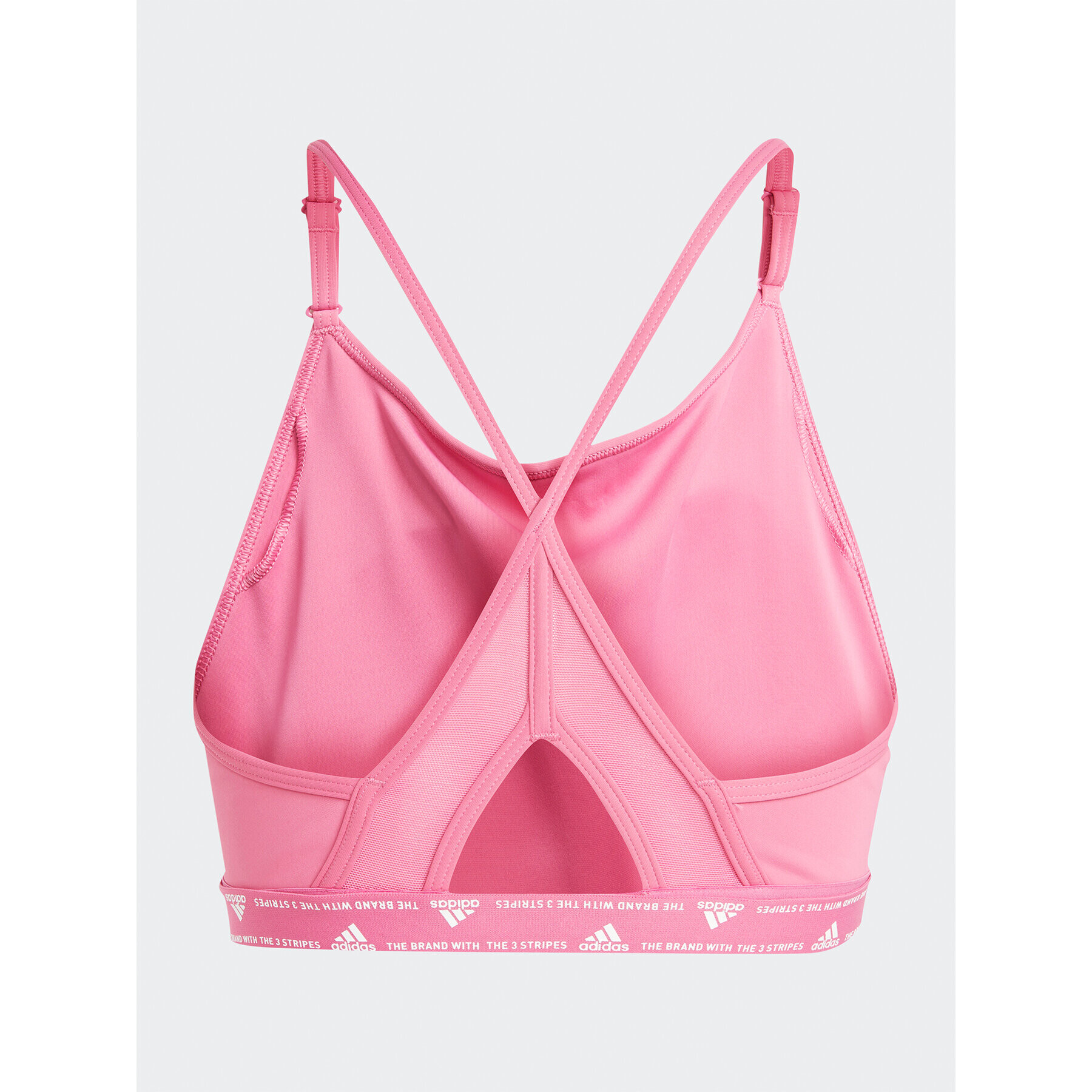 adidas Спортен сутиен Aeroreact Training Light-Support Bra HS2980 Розов - Pepit.bg