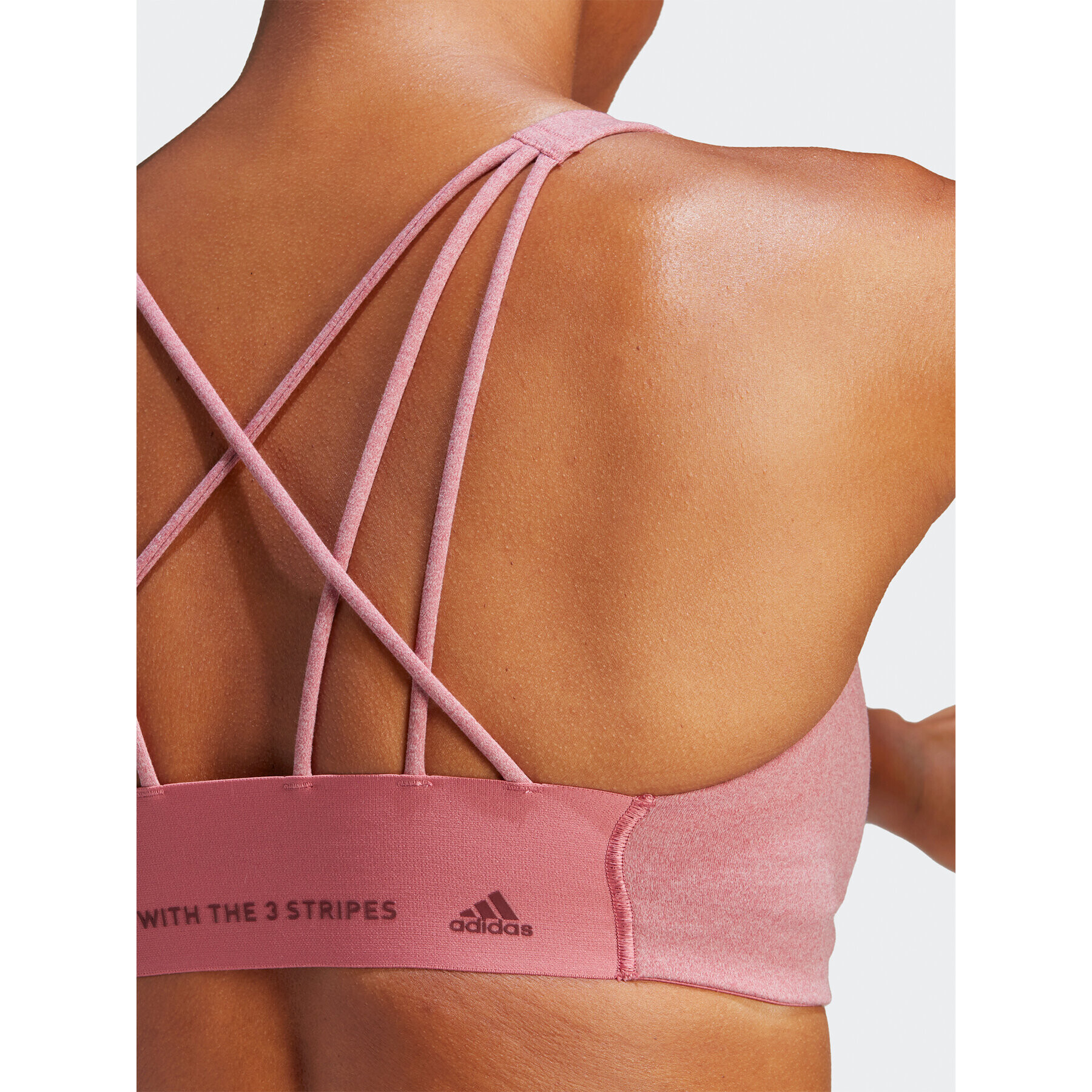 adidas Спортен сутиен CoreFlow Medium-Support Bra HR9669 Розов - Pepit.bg