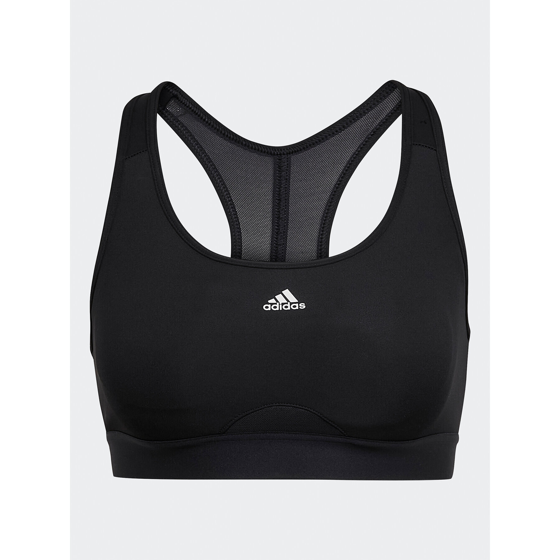 adidas Спортен сутиен Powerreact Training Medium-Support Bra HC7489 Черен - Pepit.bg