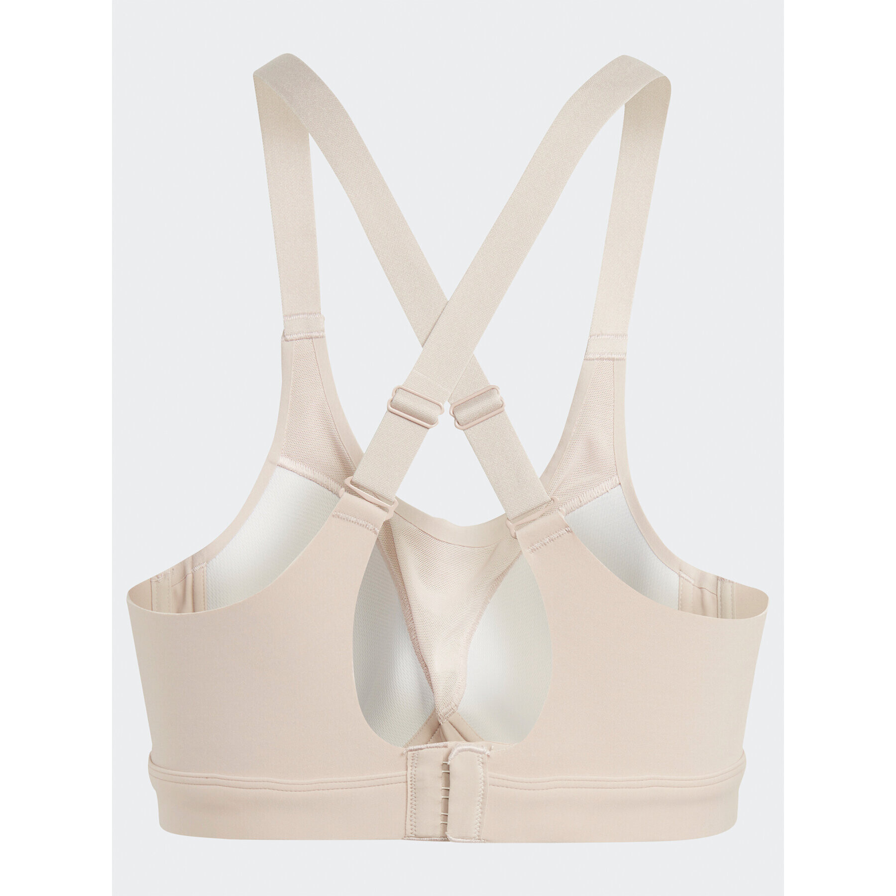 adidas Спортен сутиен Tailored Impact Luxe Training High-Support Bra HS2907 Кафяв - Pepit.bg