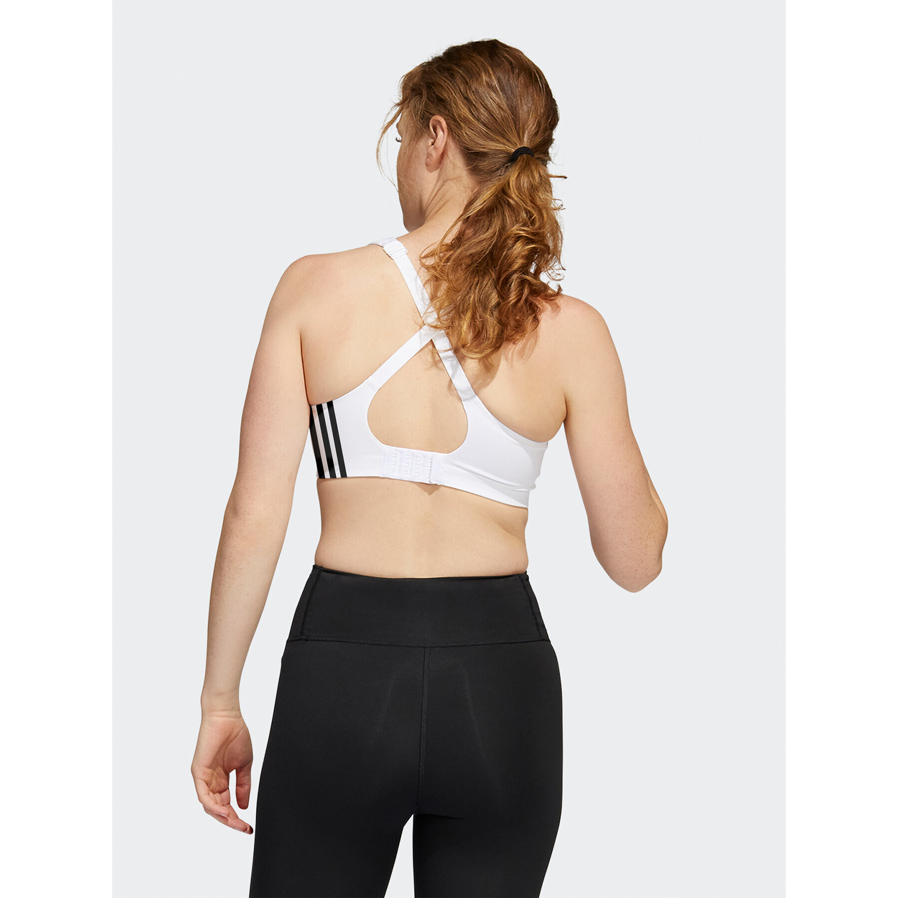 adidas Спортен сутиен TLRD Impact Training High-Support Bra HC5399 Бял - Pepit.bg