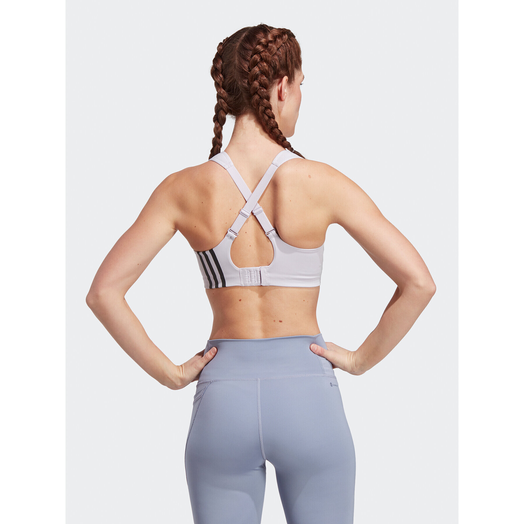 adidas Спортен сутиен TLRD Impact Training High-Support Bra HZ4226 Виолетов - Pepit.bg