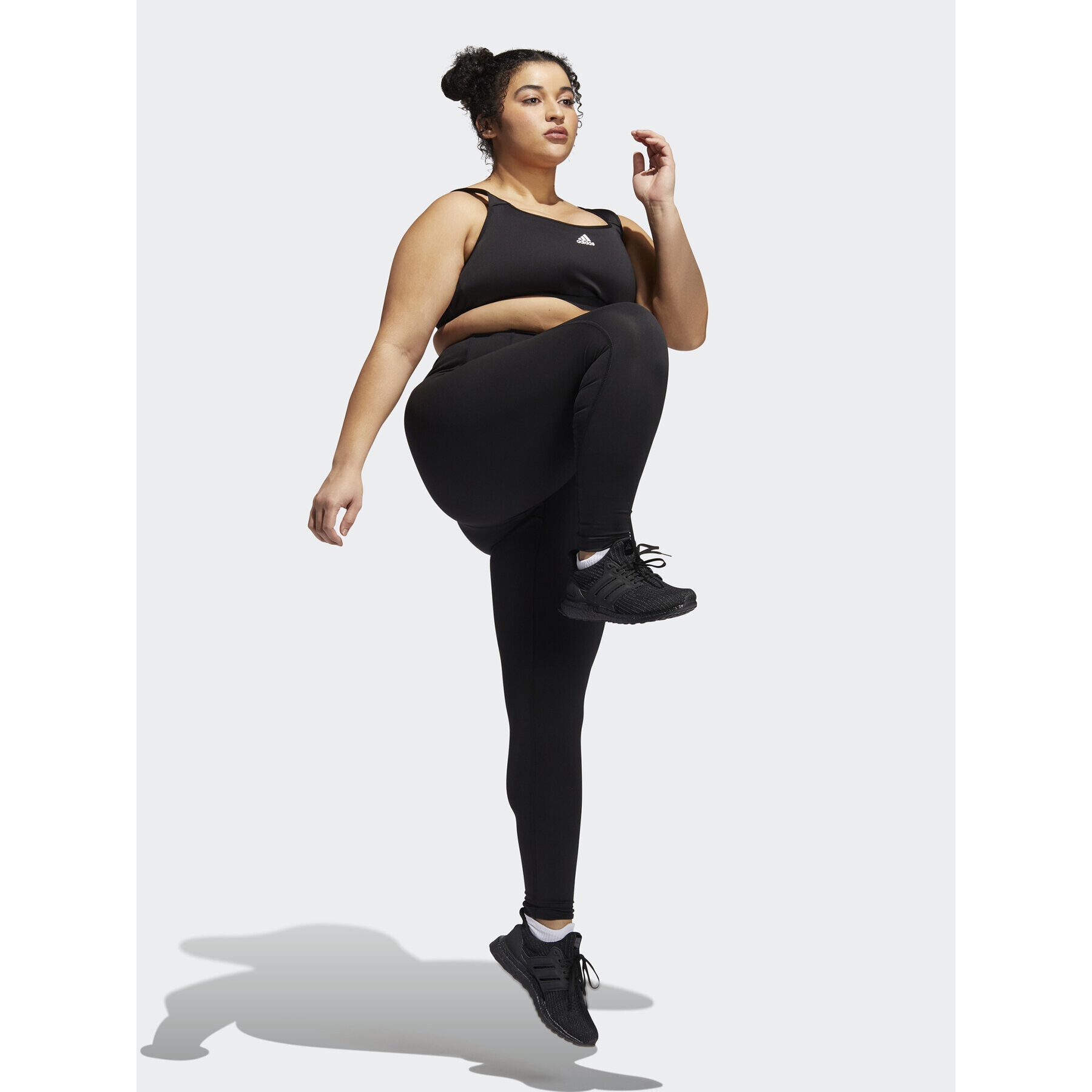 adidas Спортен сутиен TLRD Move Training High-Support Bra (Plus Size) HF2288 Черен - Pepit.bg