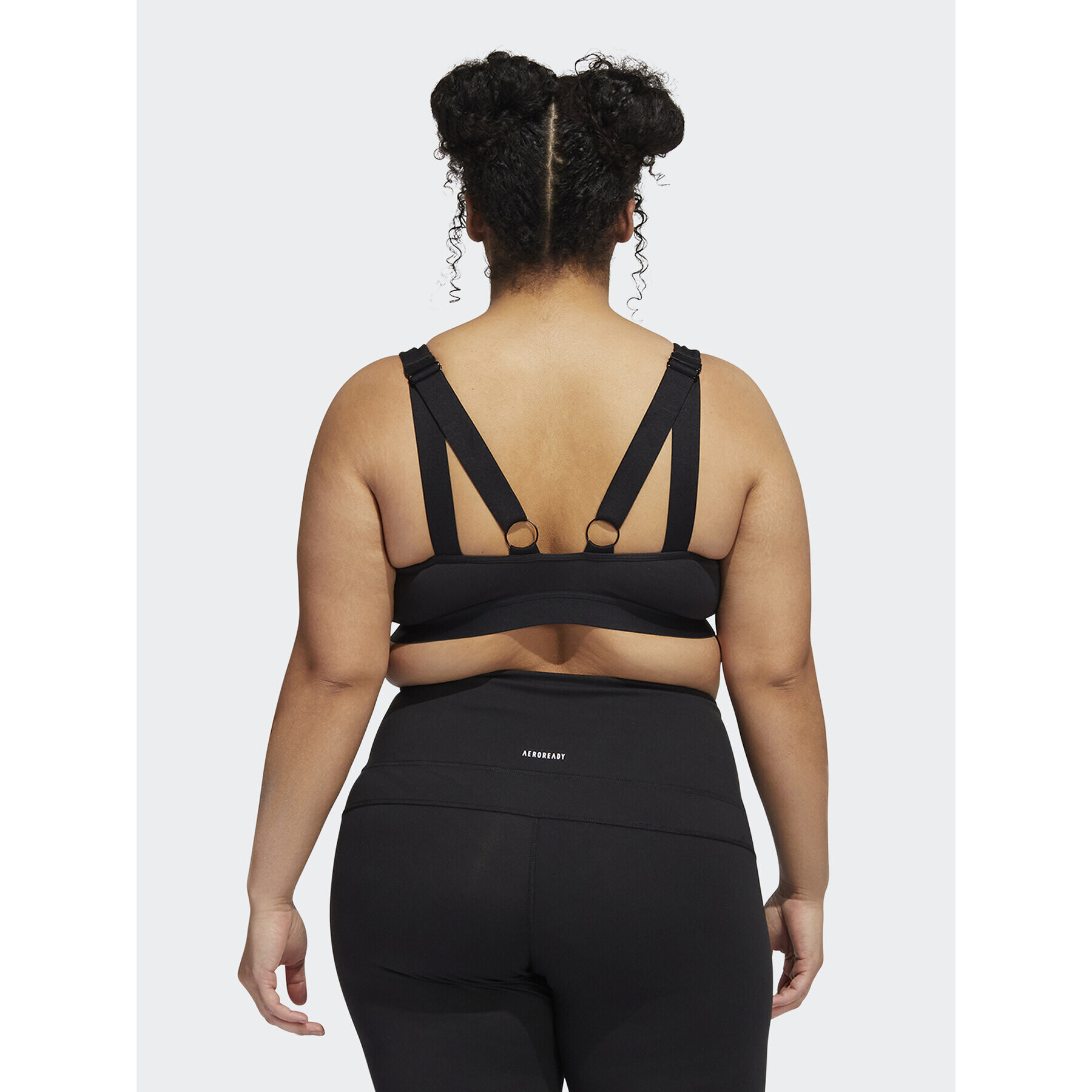 adidas Спортен сутиен TLRD Move Training High-Support Bra (Plus Size) HF2288 Черен - Pepit.bg
