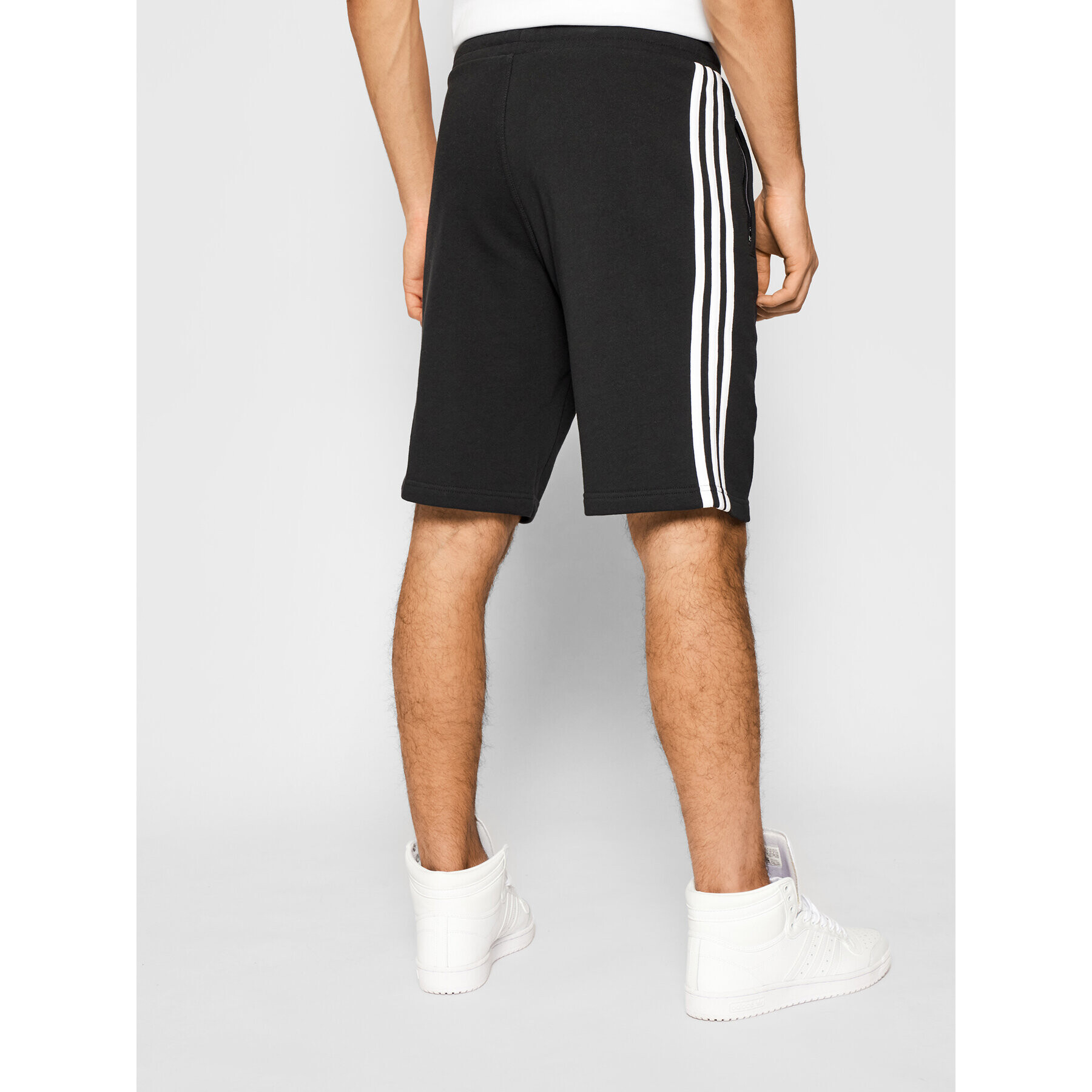 adidas Спортни шорти 3-Stripe DH5798 Черен Regular Fit - Pepit.bg