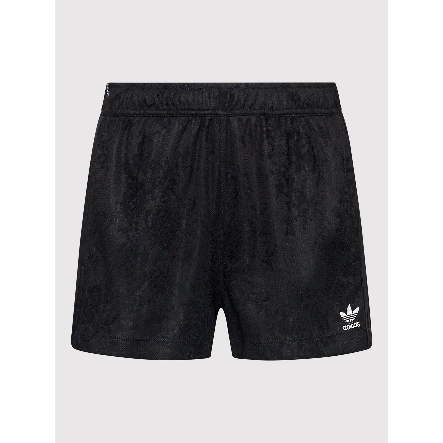 adidas Спортни шорти adicolor Classics Lace HC4577 Черен Regular Fit - Pepit.bg