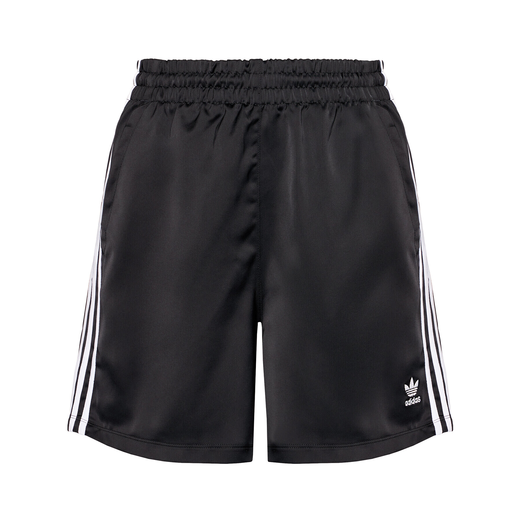 adidas Спортни шорти adicolor Classics Satin GN2774 Черен Loose Fit - Pepit.bg