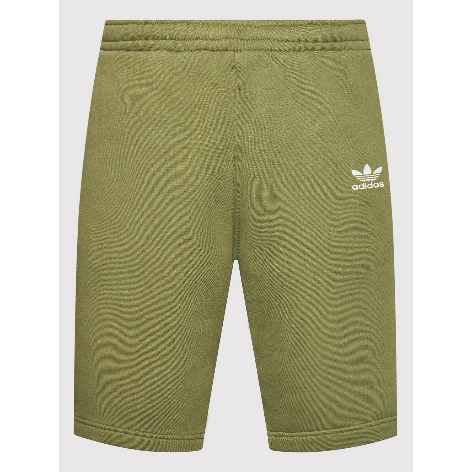 adidas Спортни шорти adicolor Essentials Trefoil H65677 Зелен Regular Fit - Pepit.bg