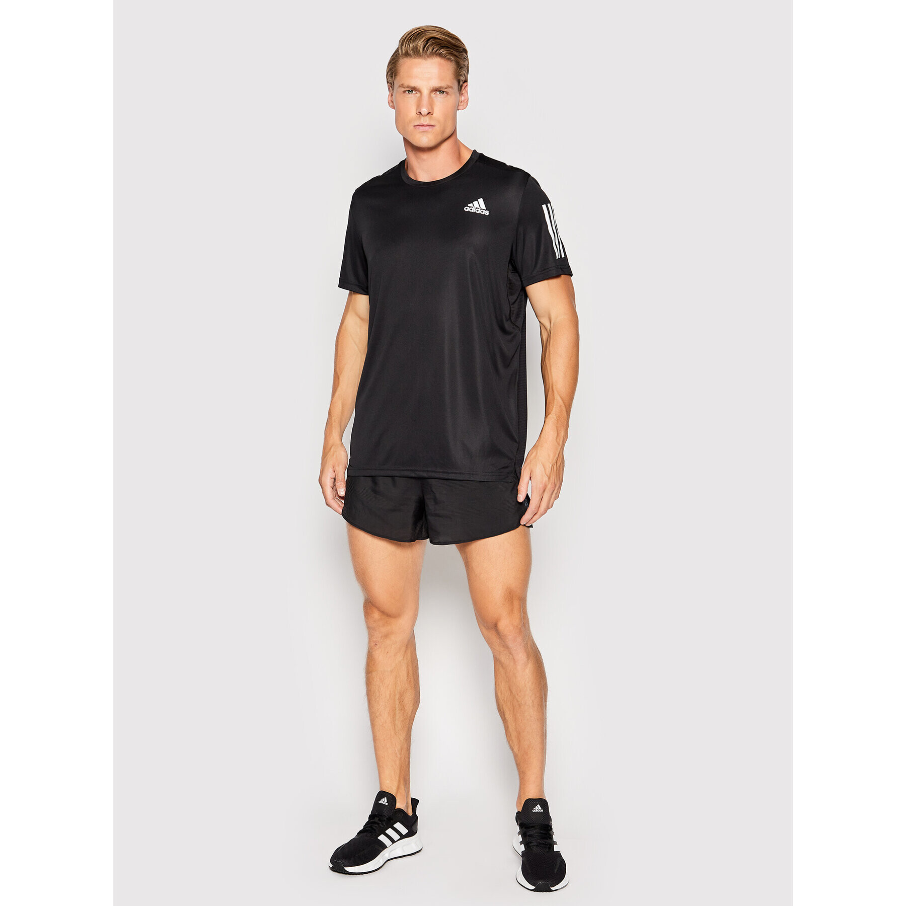 adidas Спортни шорти adizero Engineered Split HA3690 Черен Slim Fit - Pepit.bg