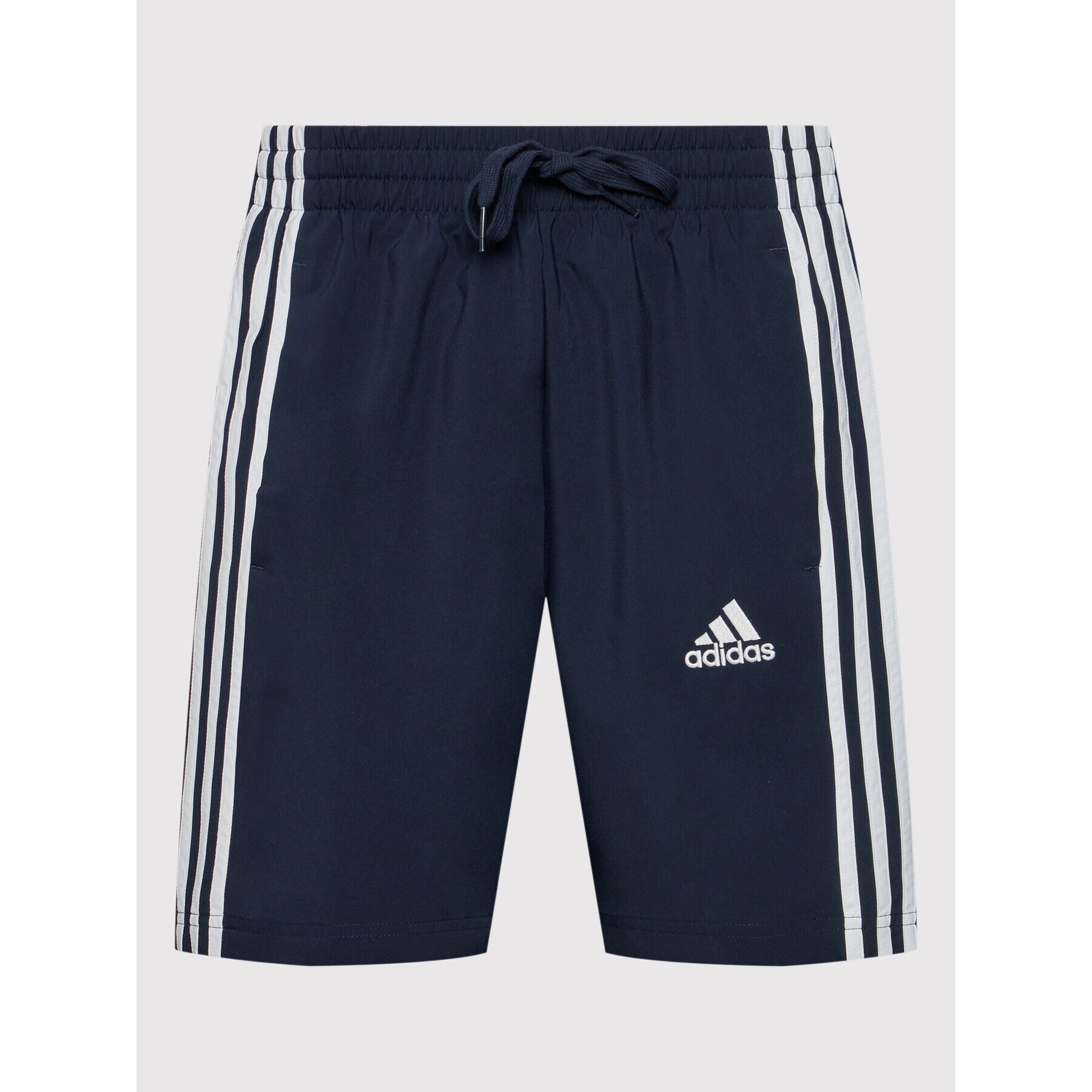 adidas Performance Спортни шорти Aeroready Essentials Chelsea 3-Stripes GL0023 Тъмносин Regular Fit - Pepit.bg