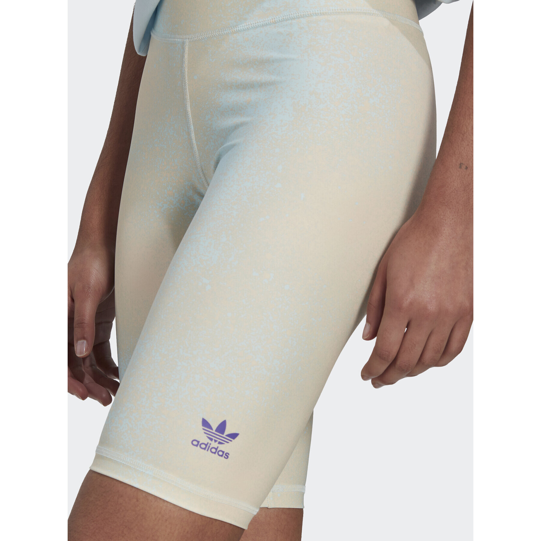 adidas Спортни шорти Allover HL6602 Оранжев Extra Slim Fit - Pepit.bg