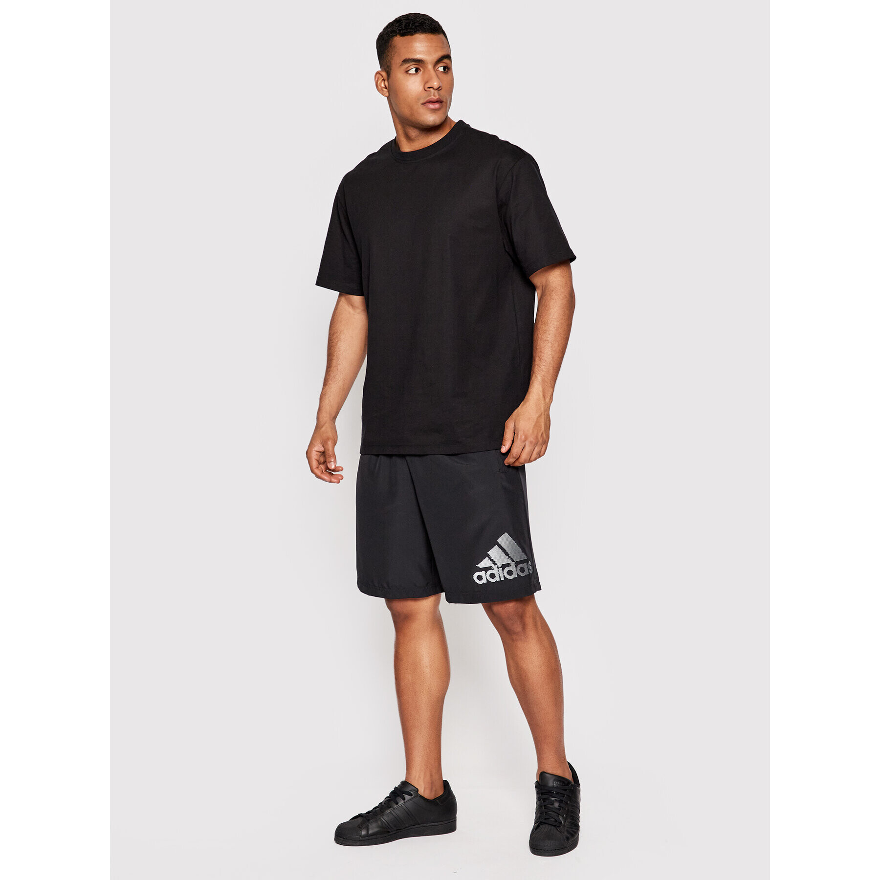 adidas Спортни шорти Designed To Move HF7201 Черен Regular Fit - Pepit.bg
