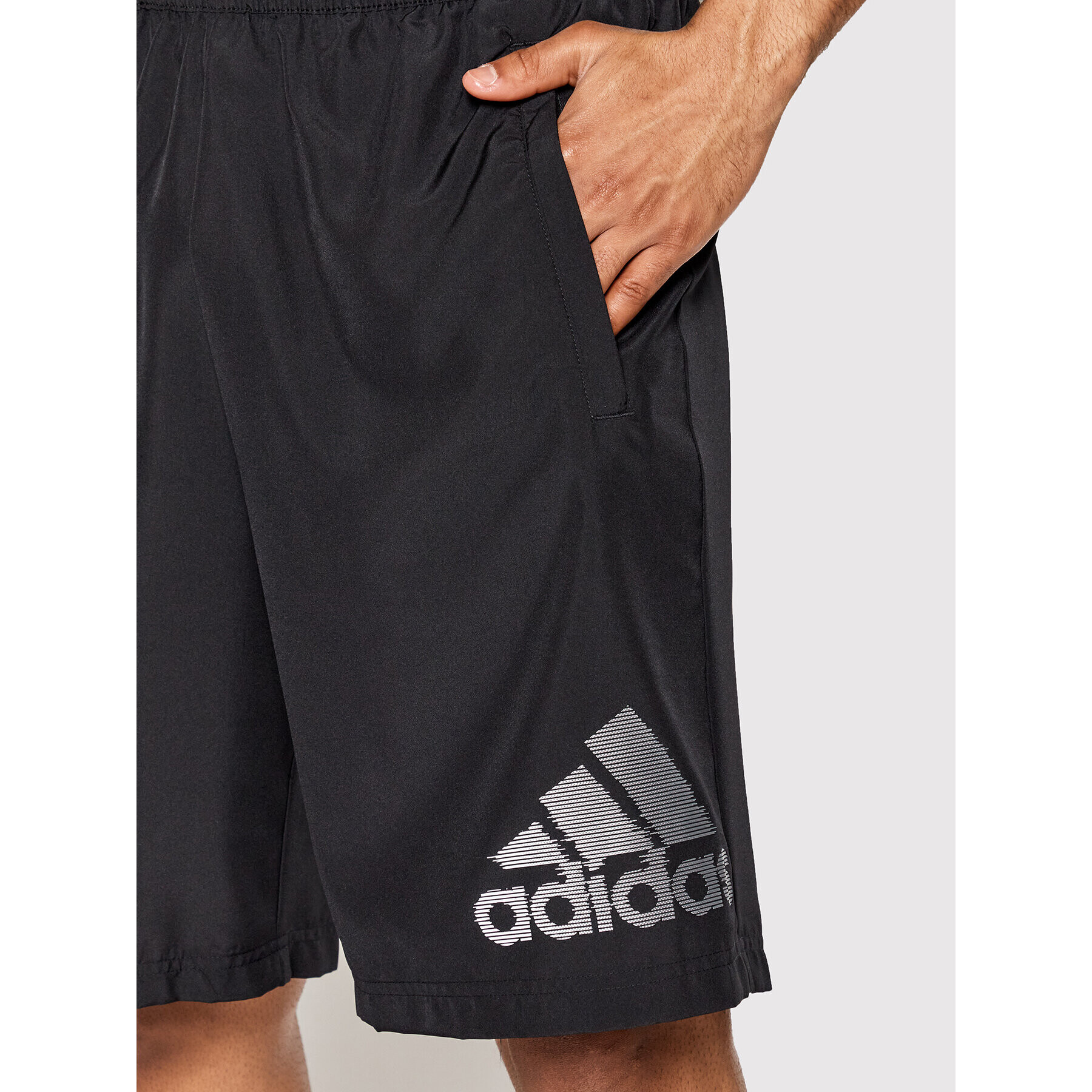 adidas Спортни шорти Designed To Move HF7201 Черен Regular Fit - Pepit.bg