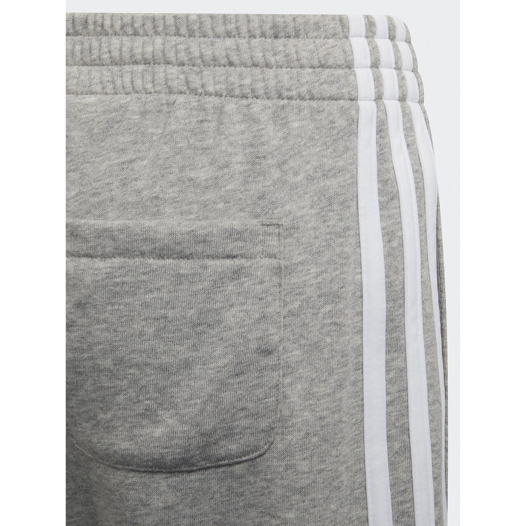 adidas Спортни шорти Essentials 3-Stripes Shorts HF1901 Сив Regular Fit - Pepit.bg