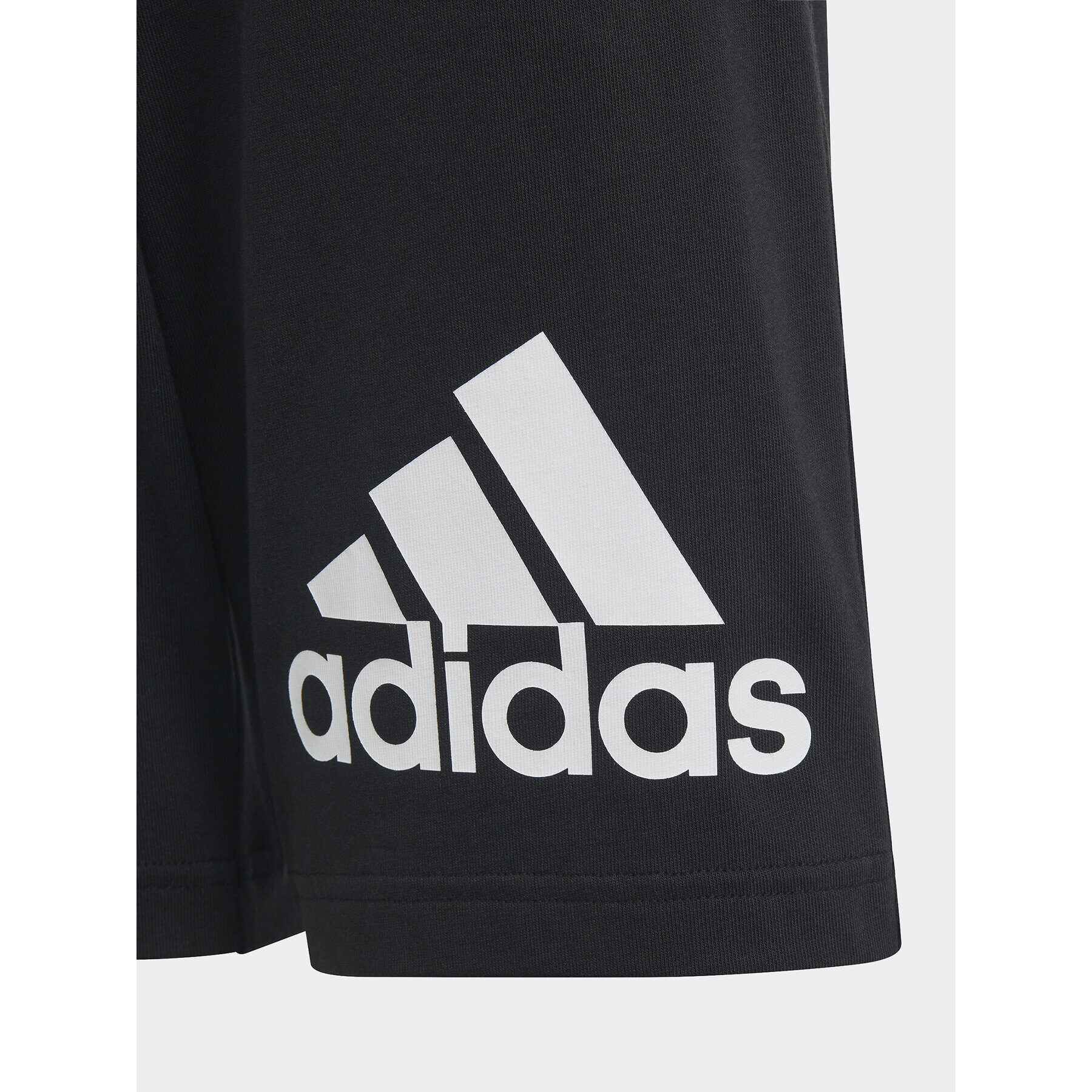 adidas Спортни шорти Essentials Big Logo Cotton Shorts HY4718 Черен Regular Fit - Pepit.bg