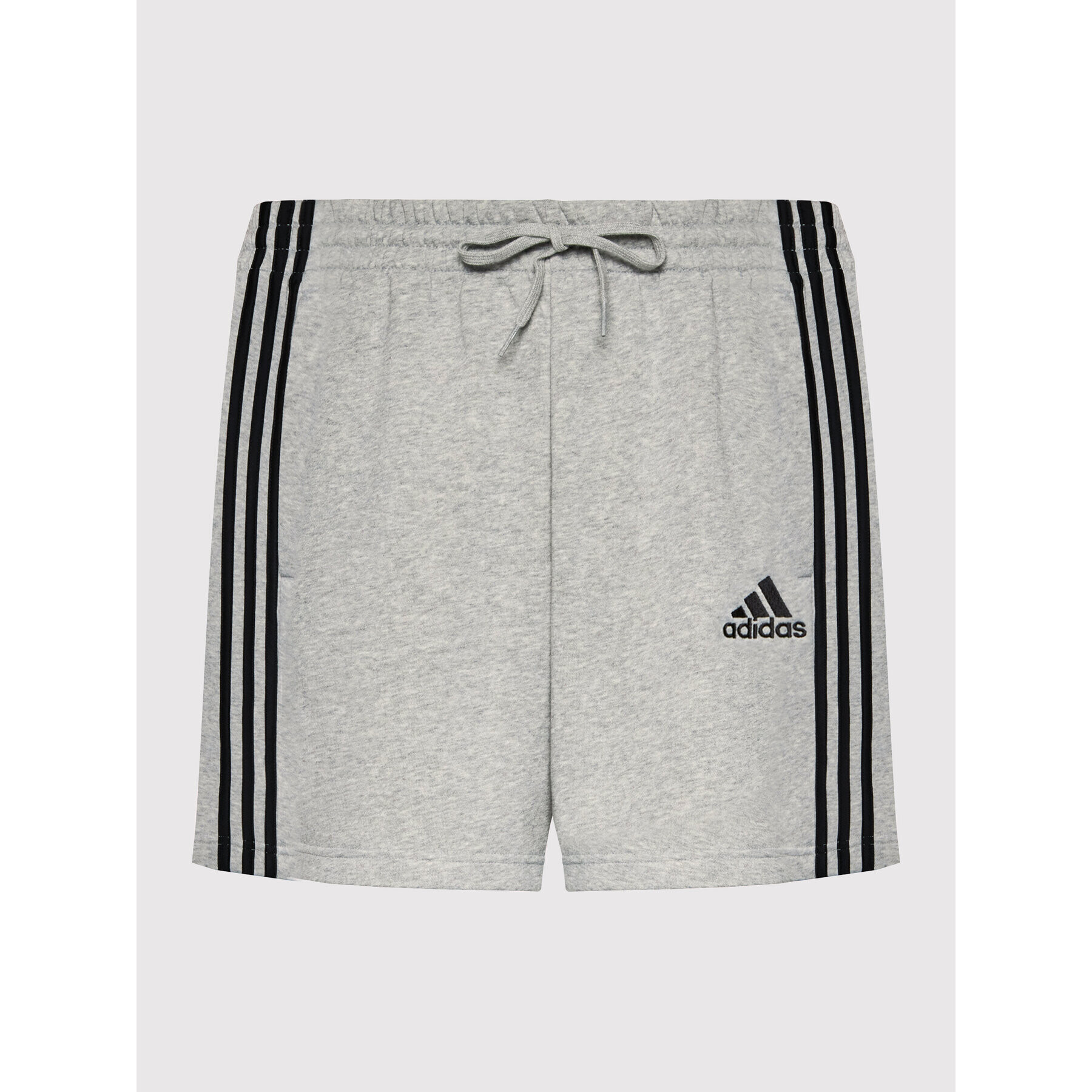 adidas Performance Спортни шорти Essentials French Terry 3-Stripes GK9599 Сив Regular Fit - Pepit.bg