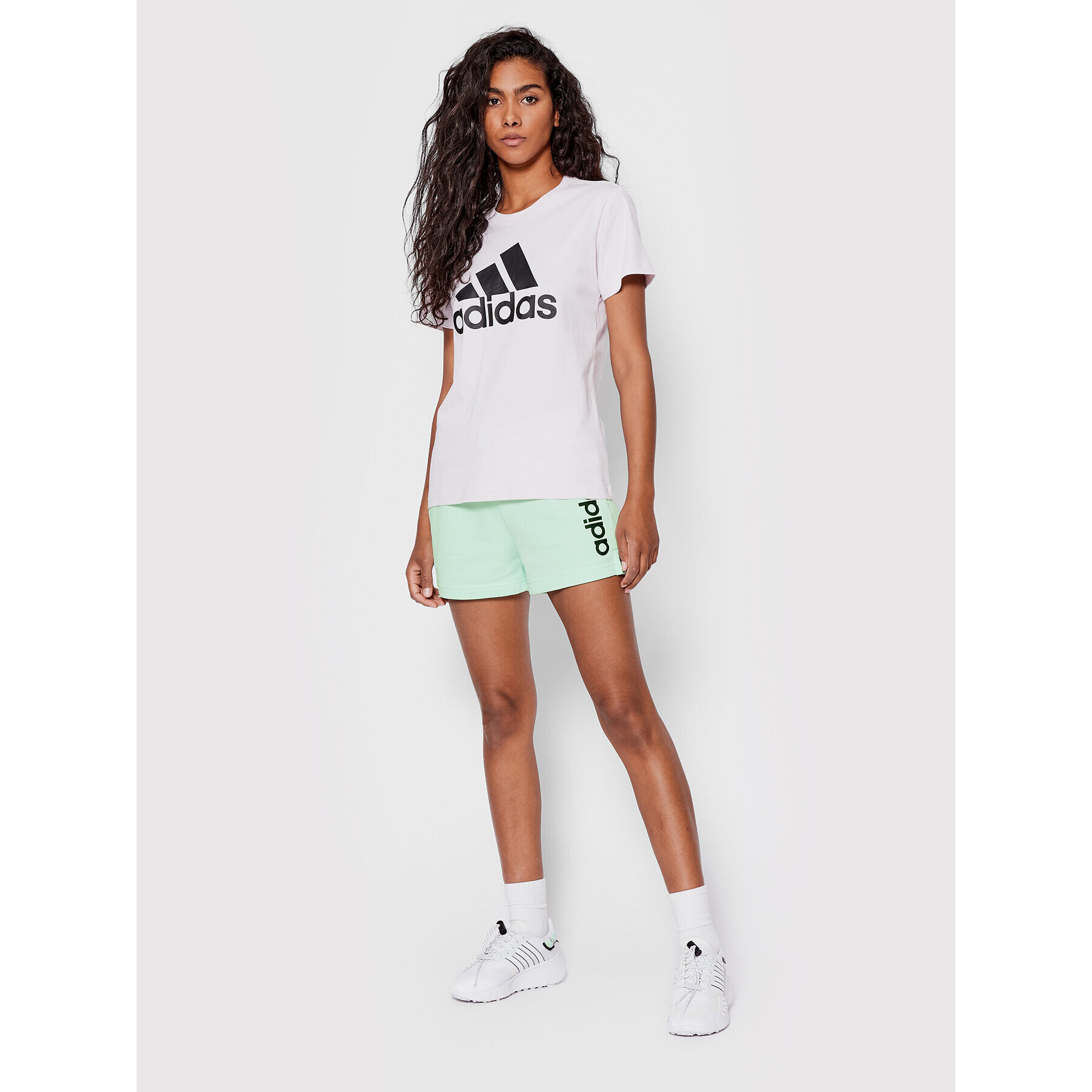 adidas Performance Спортни шорти Essentials HE9363 Зелен Slim Fit - Pepit.bg