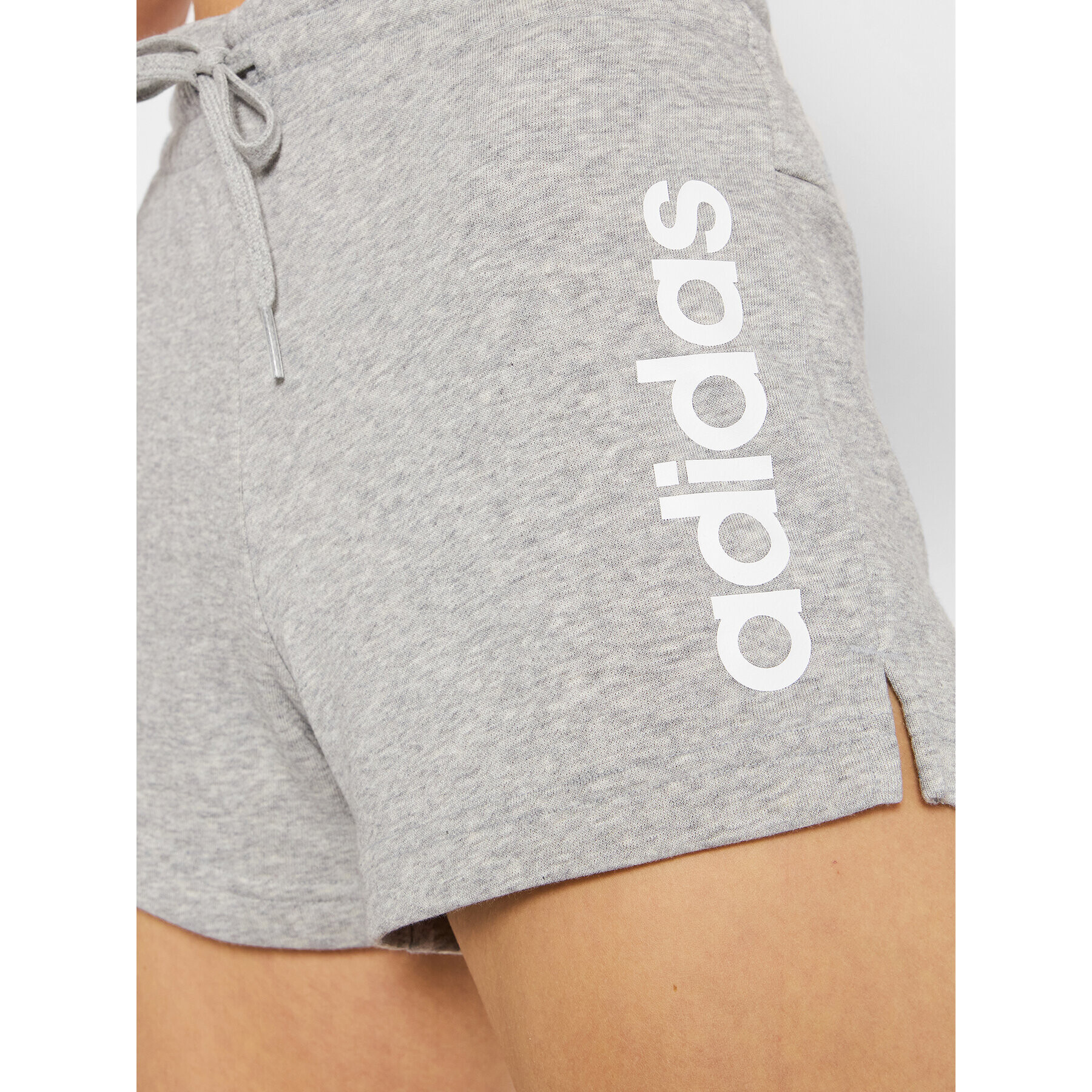 adidas Спортни шорти Essentials Logo H07874 Сив Slim Fit - Pepit.bg