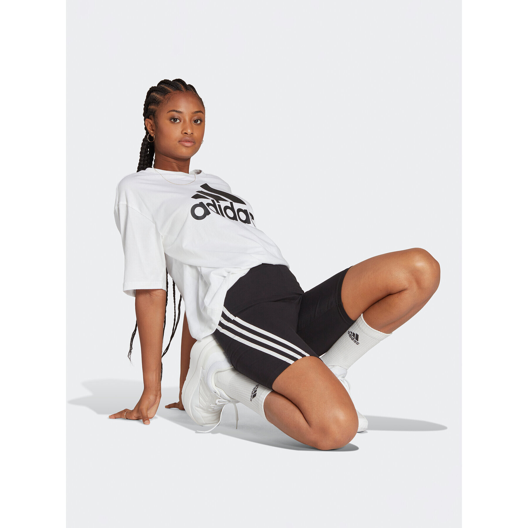 adidas Спортни шорти Future Icons 3-Stripes Bike Shorts HT4718 Черен Slim Fit - Pepit.bg