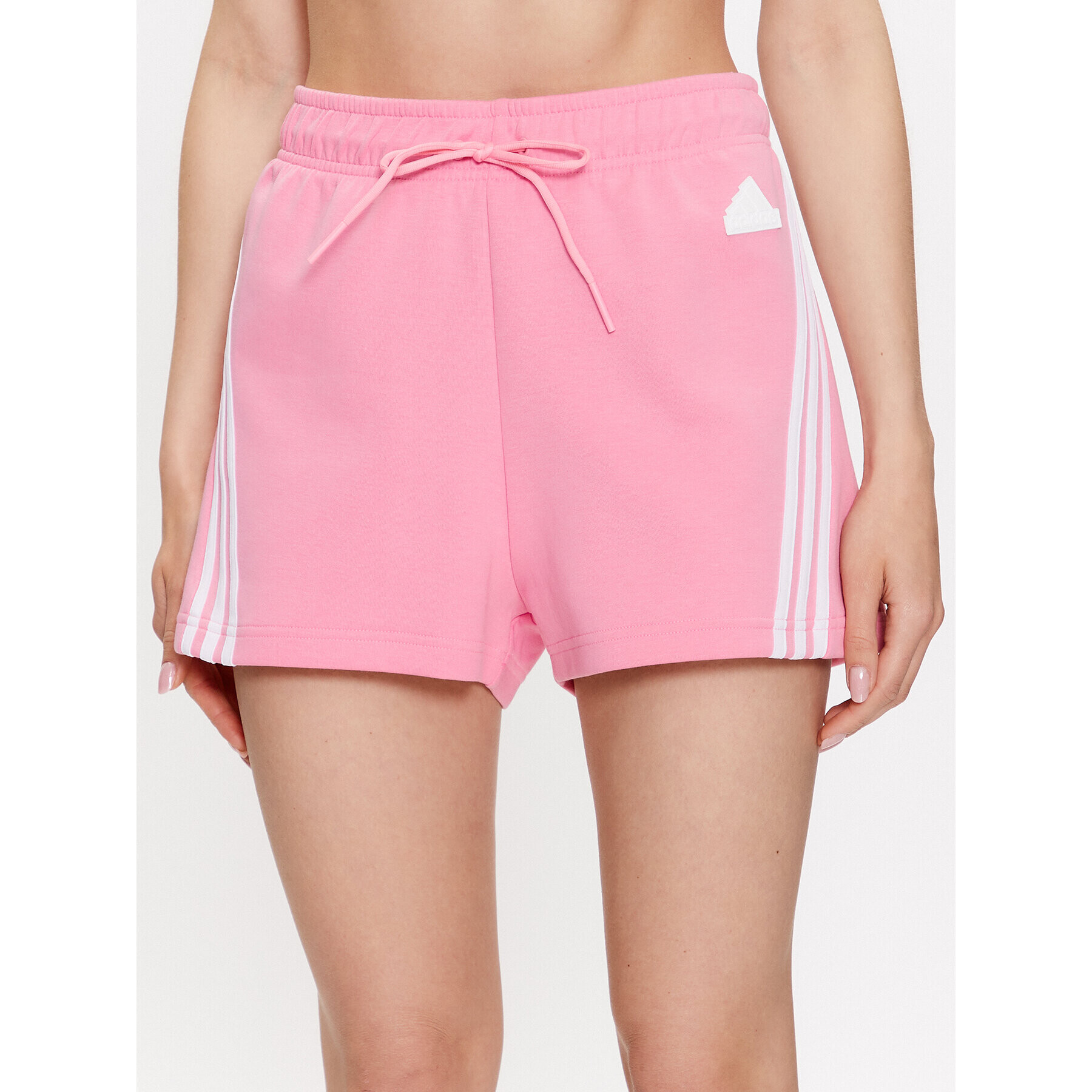 adidas Спортни шорти Future Icons 3-Stripes Shorts IC0524 Розов Regular Fit - Pepit.bg