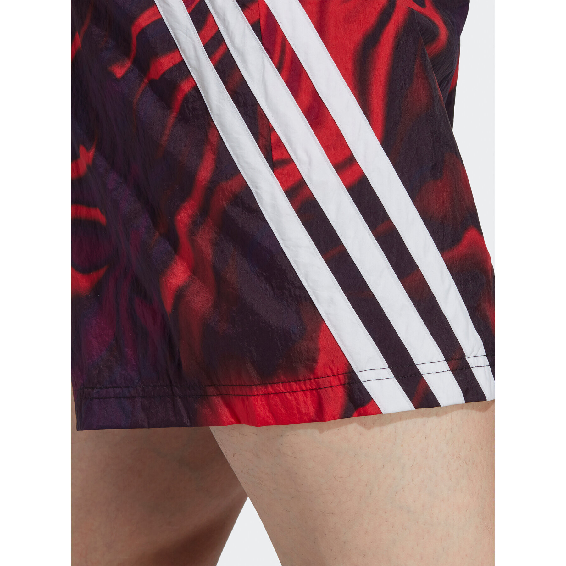 adidas Спортни шорти Future Icons Allover Print Shorts IC8253 Червен Regular Fit - Pepit.bg