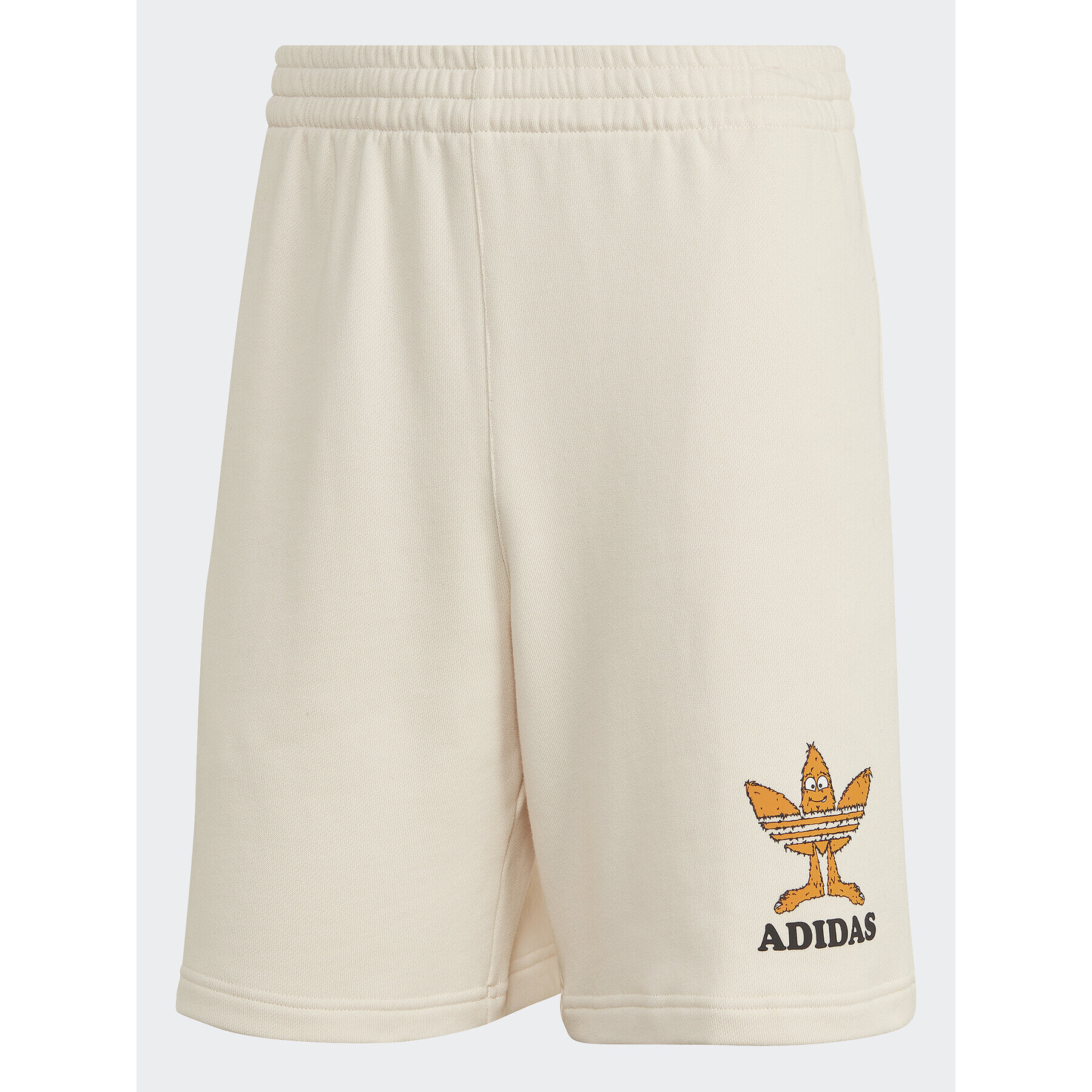 adidas Спортни шорти Graphic Fun HM2486 Бежов Regular Fit - Pepit.bg