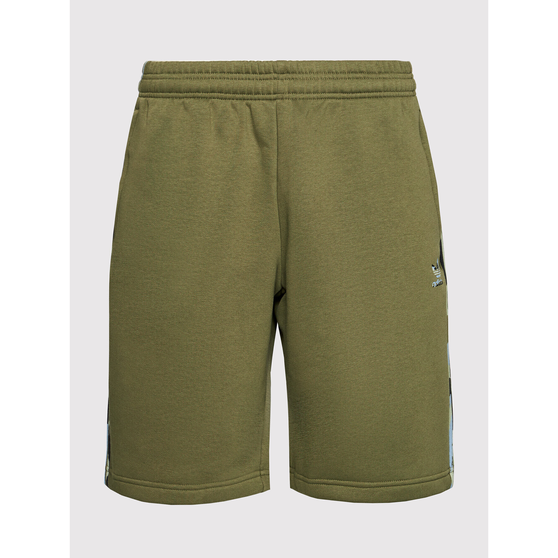 adidas Спортни шорти Graphics Camo H13472 Зелен Regular Fit - Pepit.bg