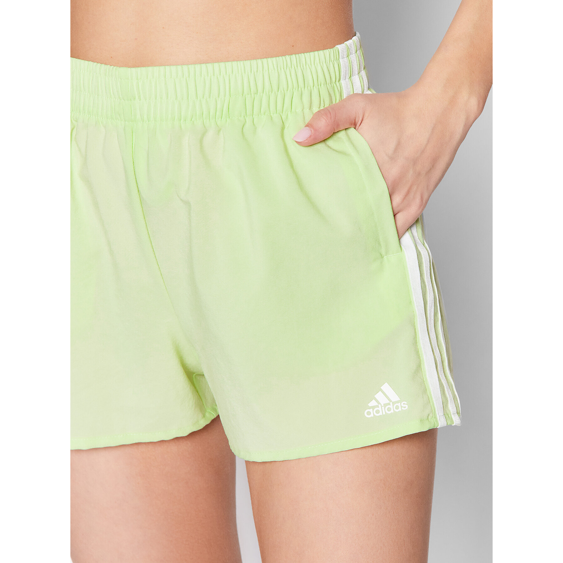 adidas Performance Спортни шорти HD6831 Зелен Regular Fit - Pepit.bg