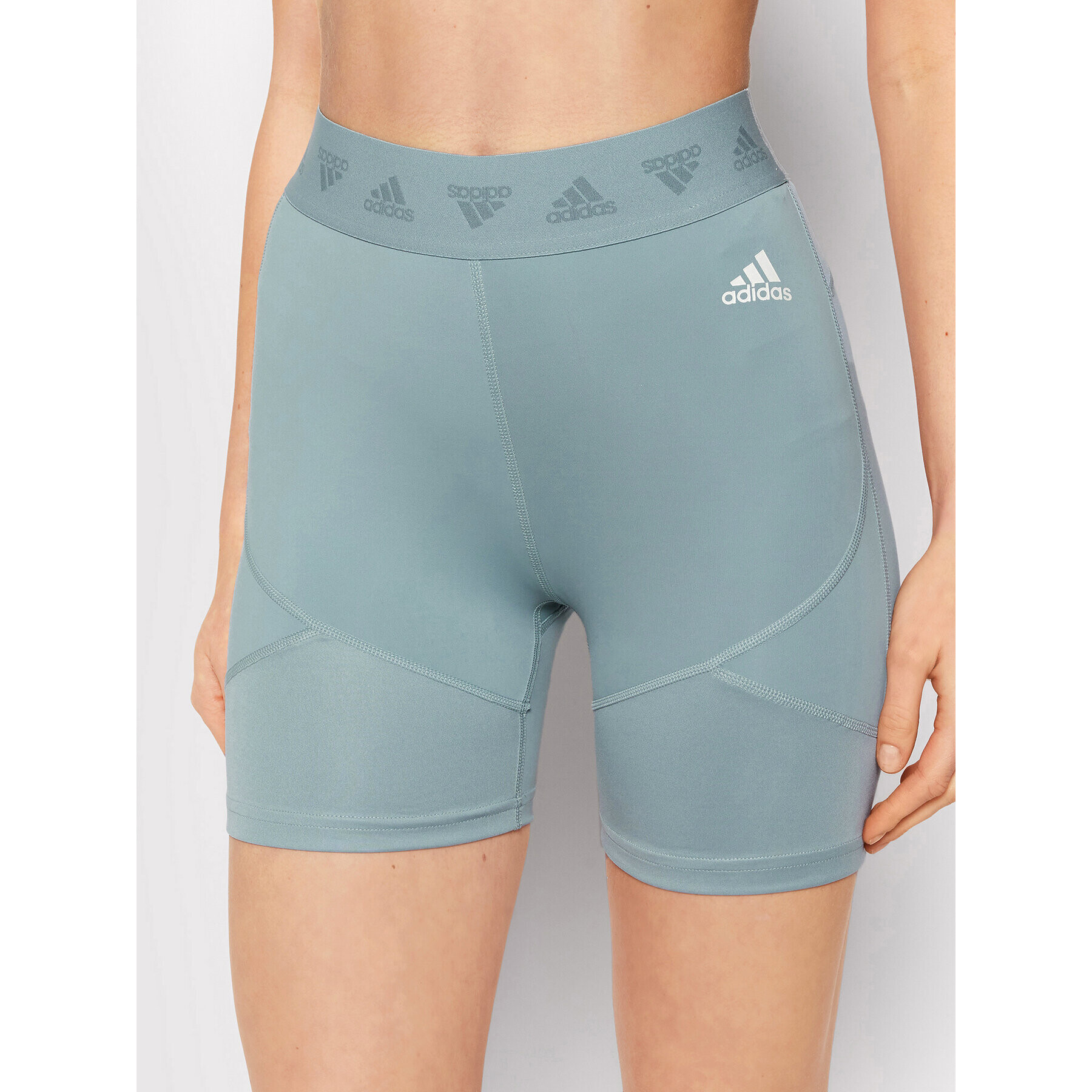 adidas Performance Спортни шорти Hyperglam HG8504 Син Slim Fit - Pepit.bg