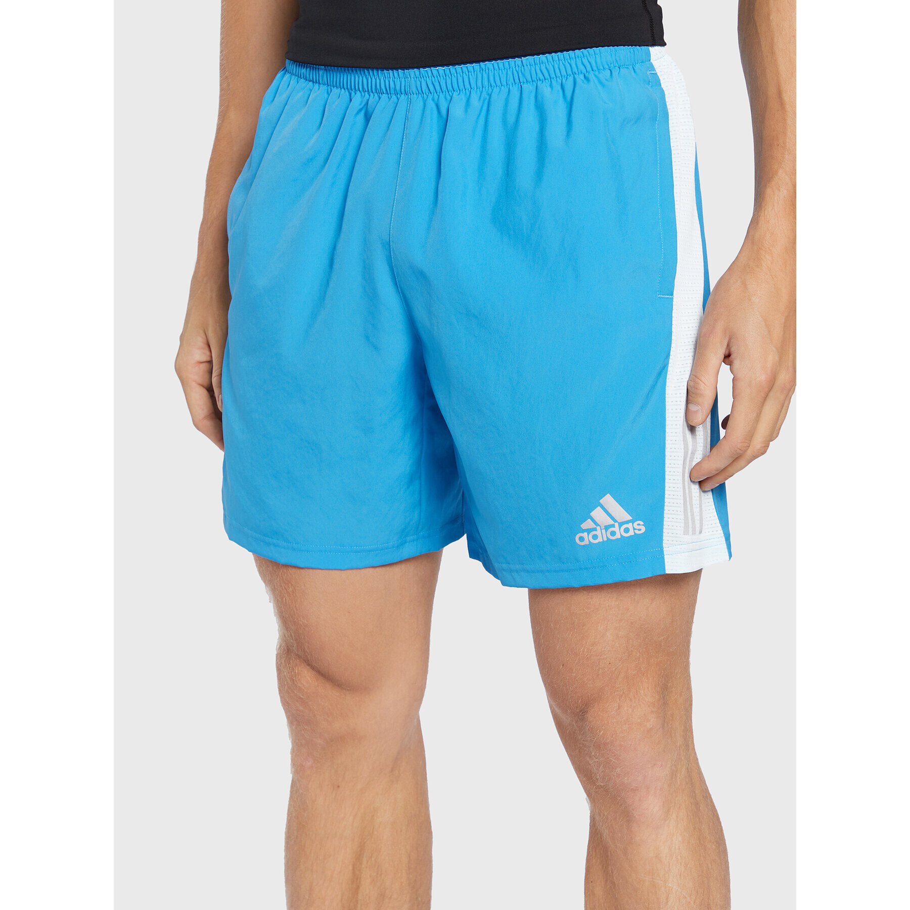 adidas Спортни шорти Own The Run HL3983 Син Regular Fit - Pepit.bg