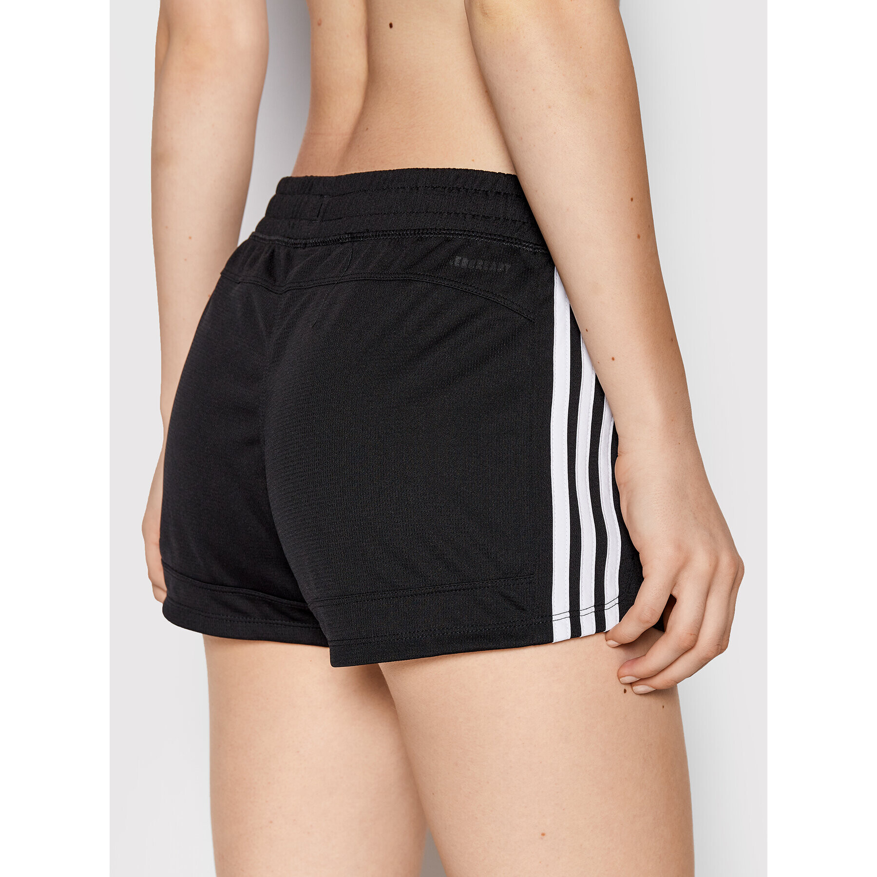 adidas Спортни шорти Pacer 3-Stripes DU3502 Черен Regular Fit - Pepit.bg