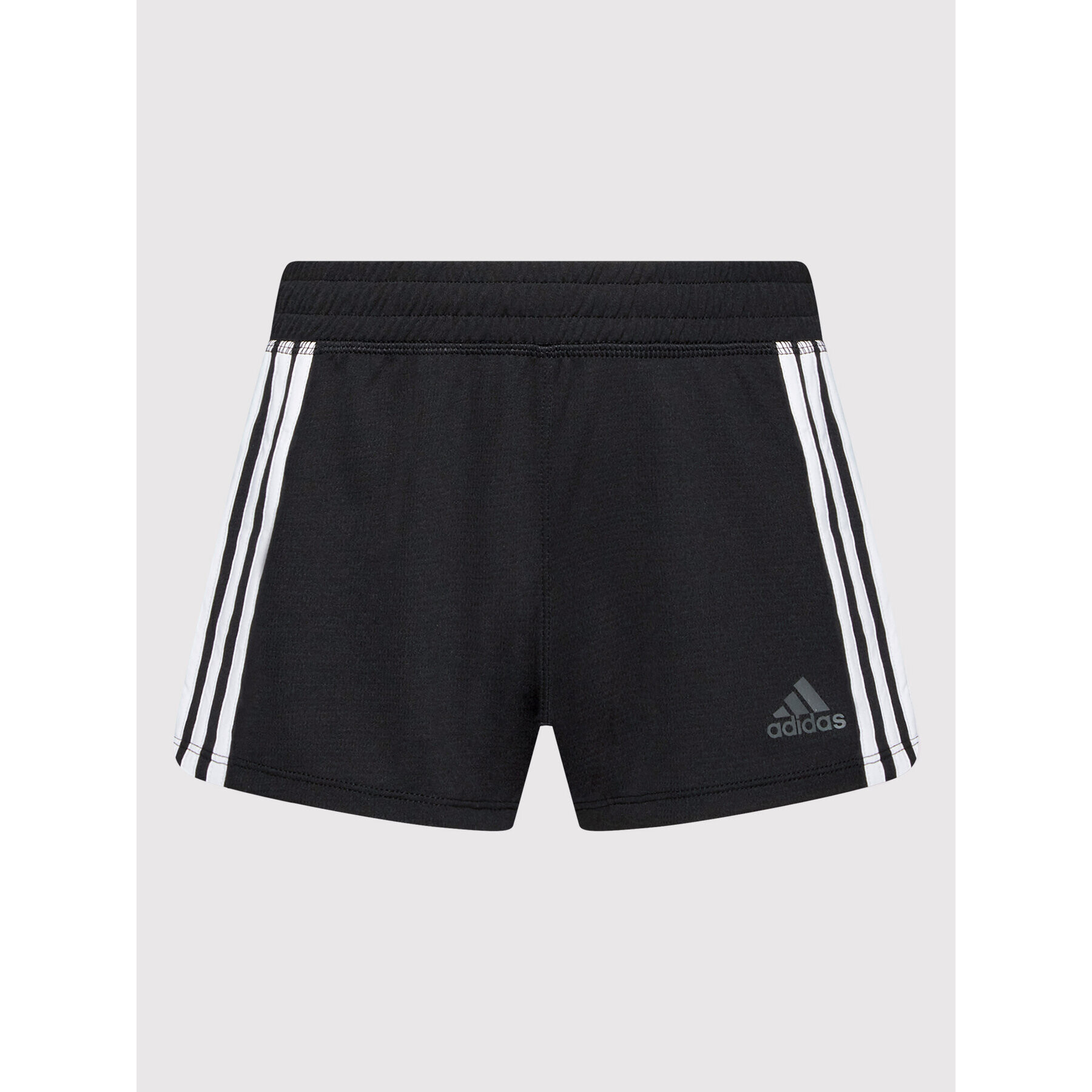 adidas Спортни шорти Pacer 3-Stripes DU3502 Черен Regular Fit - Pepit.bg