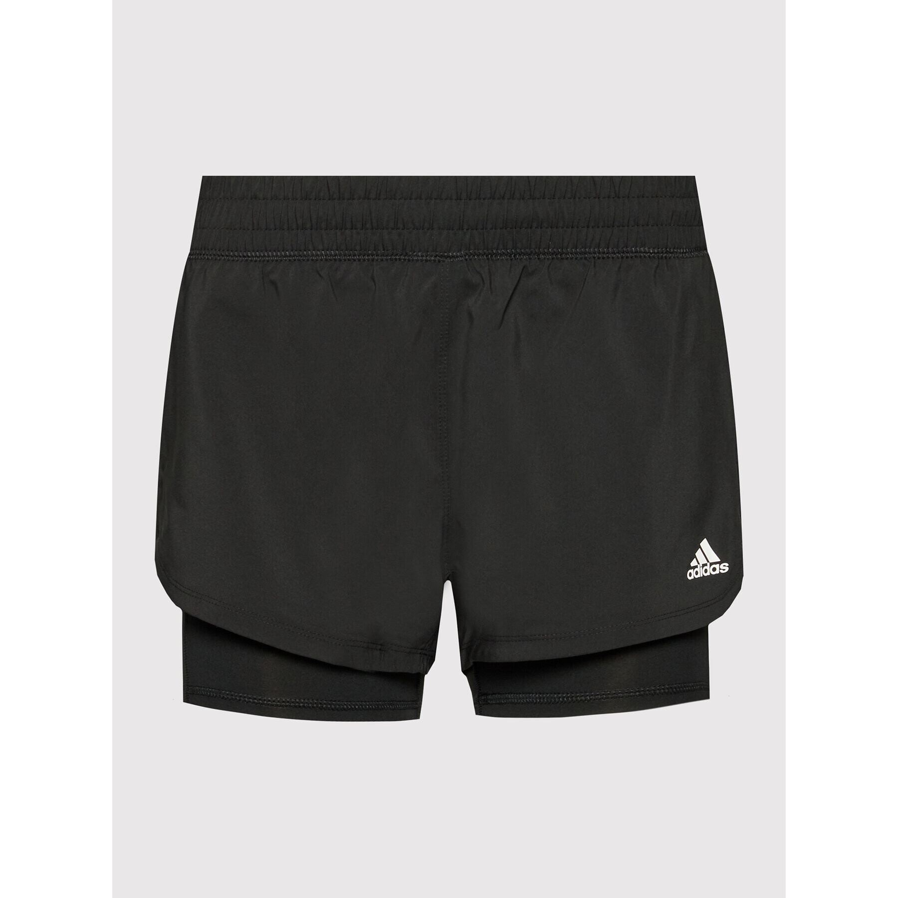 adidas Спортни шорти Pacer 3-Stripes GL7686 Черен Regular Fit - Pepit.bg