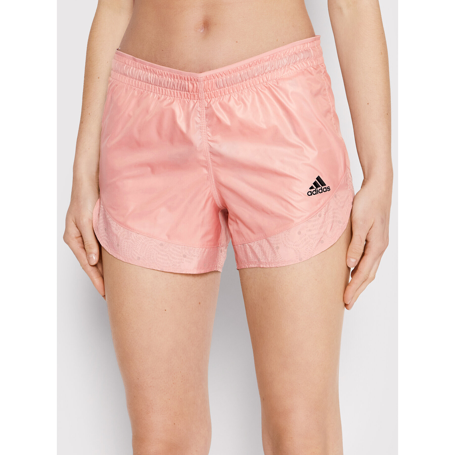 adidas Performance Спортни шорти Run Fast Radically HC1663 Розов Regular Fit - Pepit.bg
