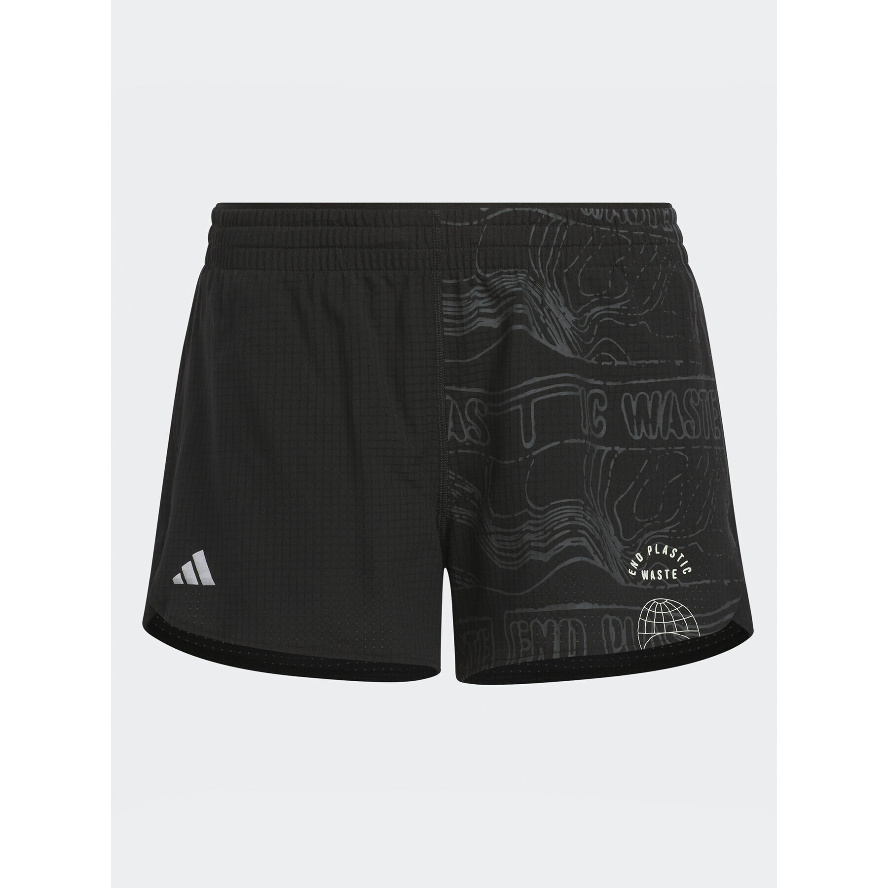 adidas Спортни шорти Run for the Oceans Shorts HZ6010 Черен - Pepit.bg