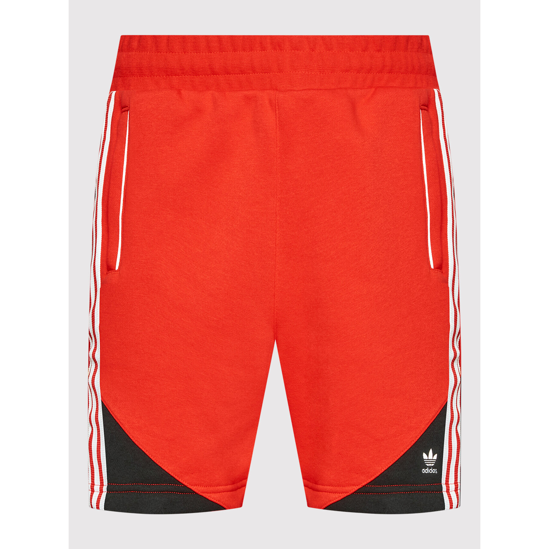 adidas Спортни шорти Sst Fleece HC2092 Червен Regular Fit - Pepit.bg