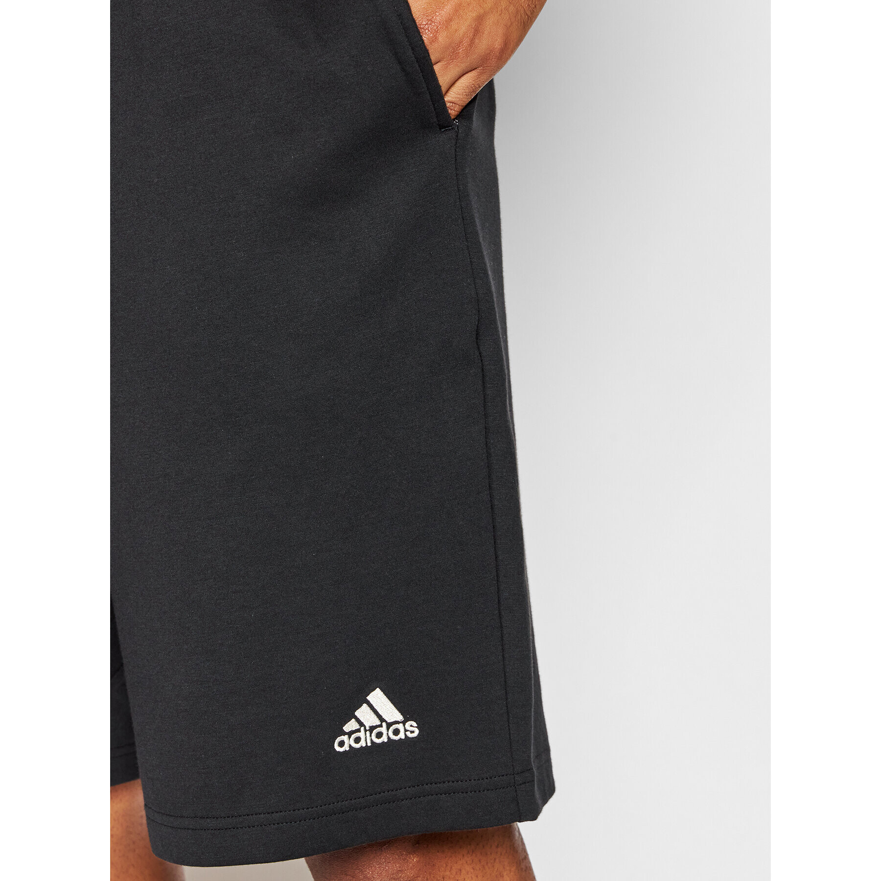 adidas Performance Спортни шорти Studio Lounge HB6590 Черен Regular Fit - Pepit.bg