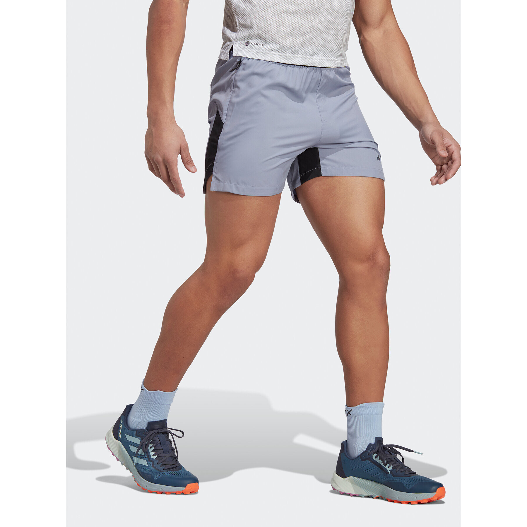 adidas Спортни шорти TERREX TRAIL RUNNING SHORTS HS9550 Виолетов Slim Fit - Pepit.bg