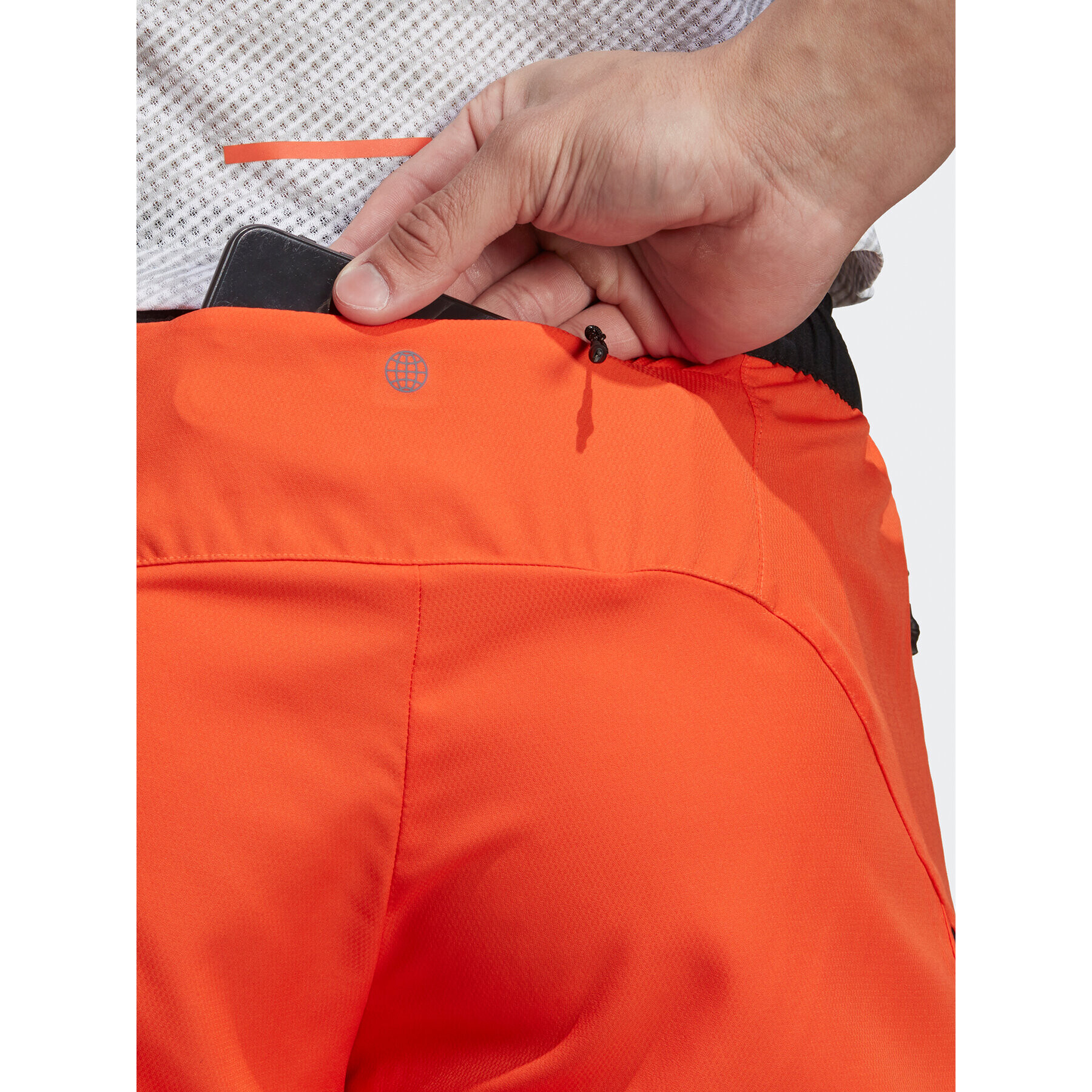 adidas Спортни шорти TERREX TRAIL RUNNING SHORTS HS9551 Оранжев Slim Fit - Pepit.bg