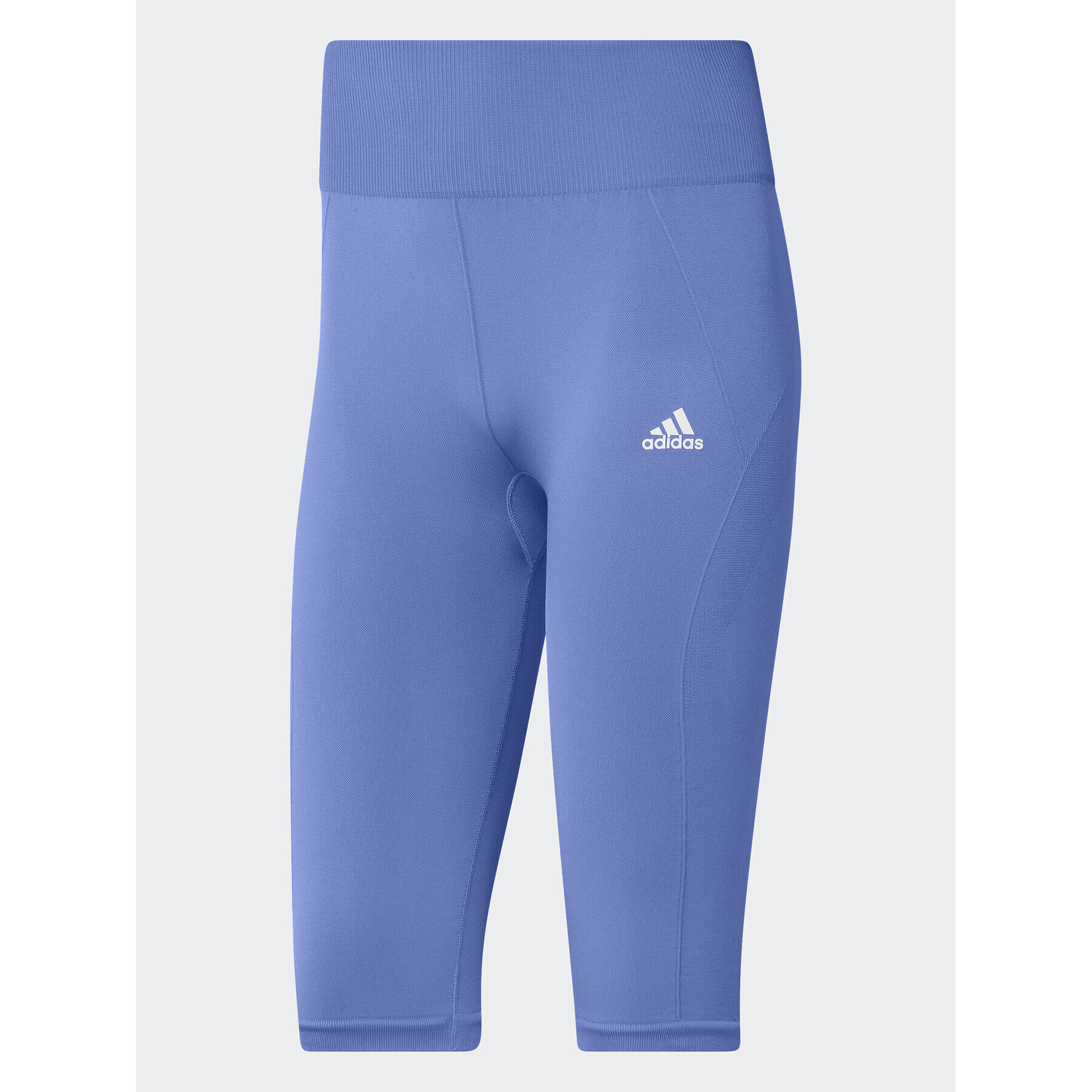 adidas Спортни шорти Training Seamless Short Leggings H49584 Син - Pepit.bg