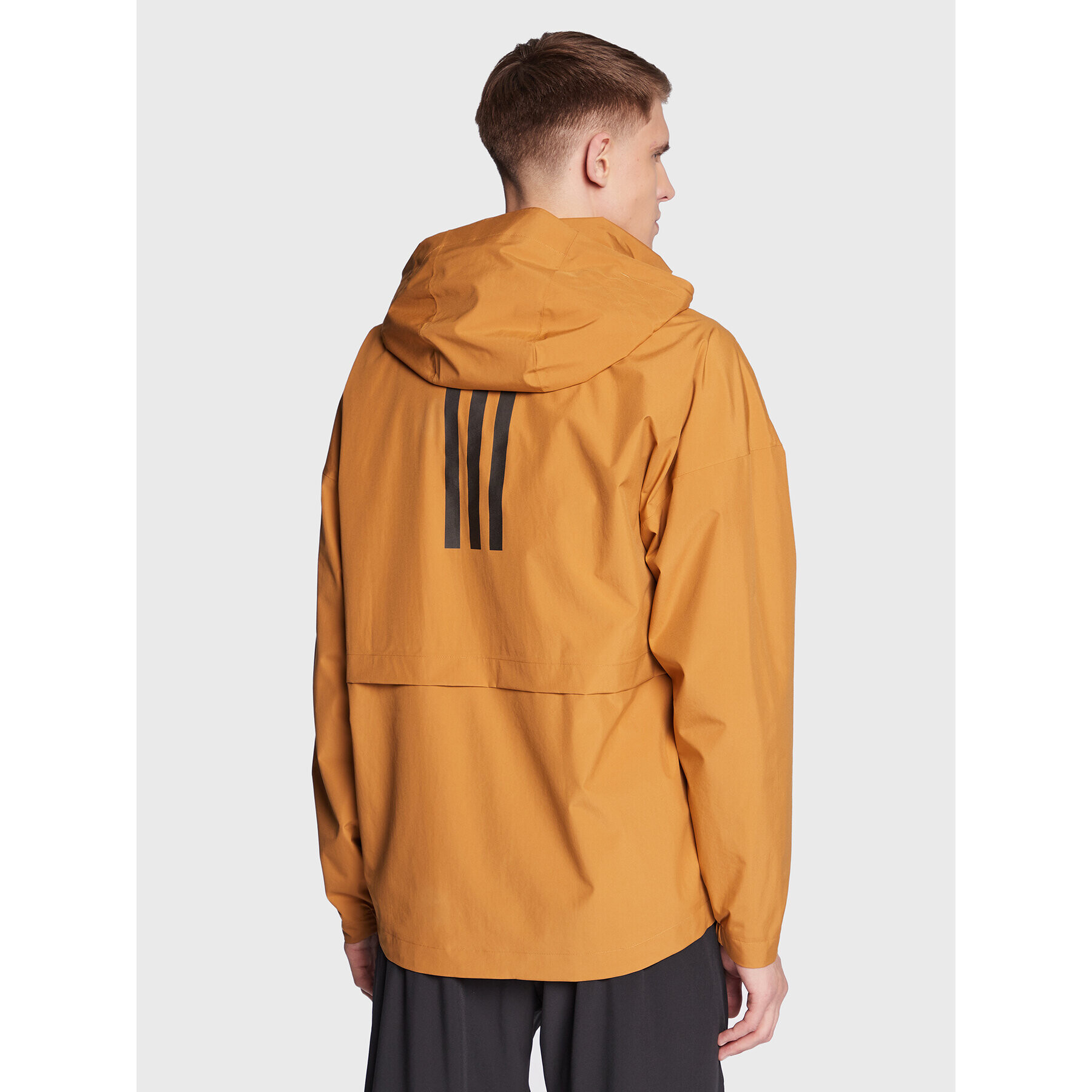 adidas Преходно яке Traveer RAIN.RDY Jacket (Gender Neutral) HG6013 Бежов Regular Fit - Pepit.bg