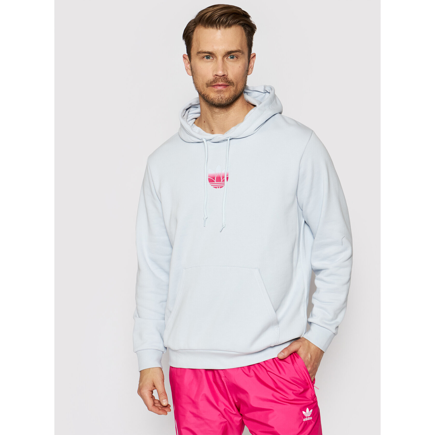 adidas Суитшърт 3D Tf Om GN3590 Син Regular Fit - Pepit.bg