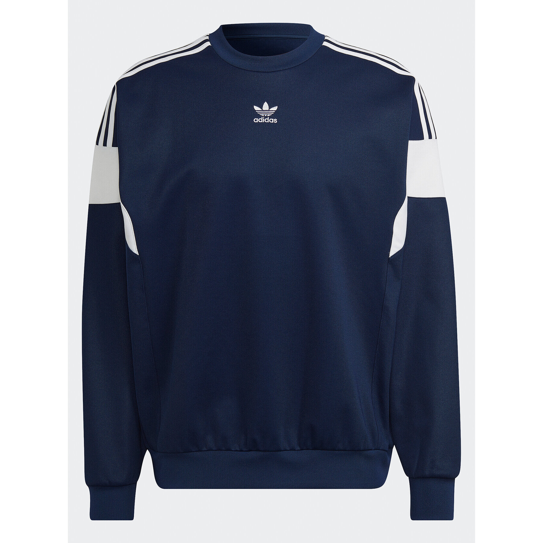 adidas Суитшърт adicolor Classic Cut Line HN6116 Тъмносин Relaxed Fit - Pepit.bg