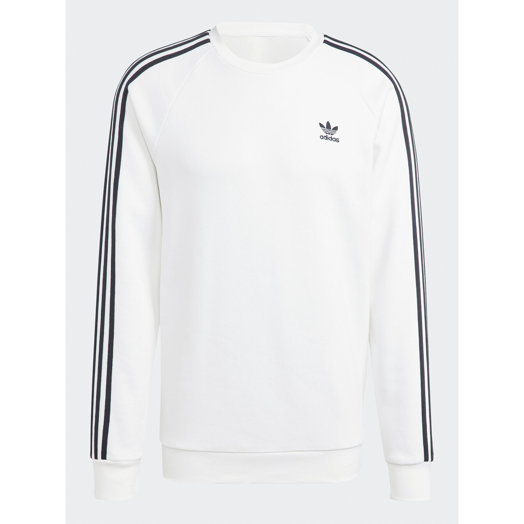 adidas Суитшърт Adicolor Classics 3-Stripes Crew Sweatshirt IA4862 Бял Regular Fit - Pepit.bg