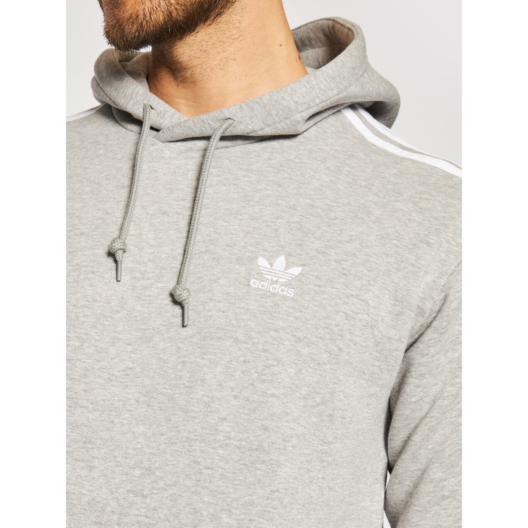 adidas Суитшърт adicolor Classics 3-Stripes H06675 Сив Regular Fit - Pepit.bg