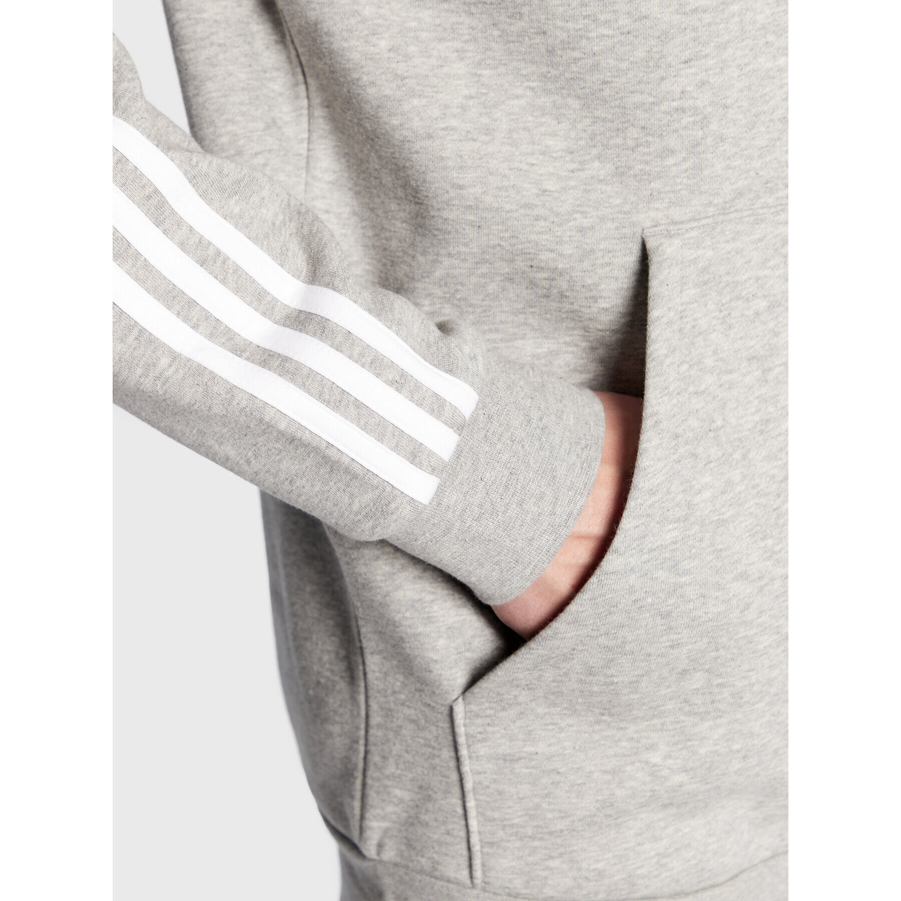 adidas Суитшърт adicolor Classics 3-Stripes IA6347 Сив Regular Fit - Pepit.bg