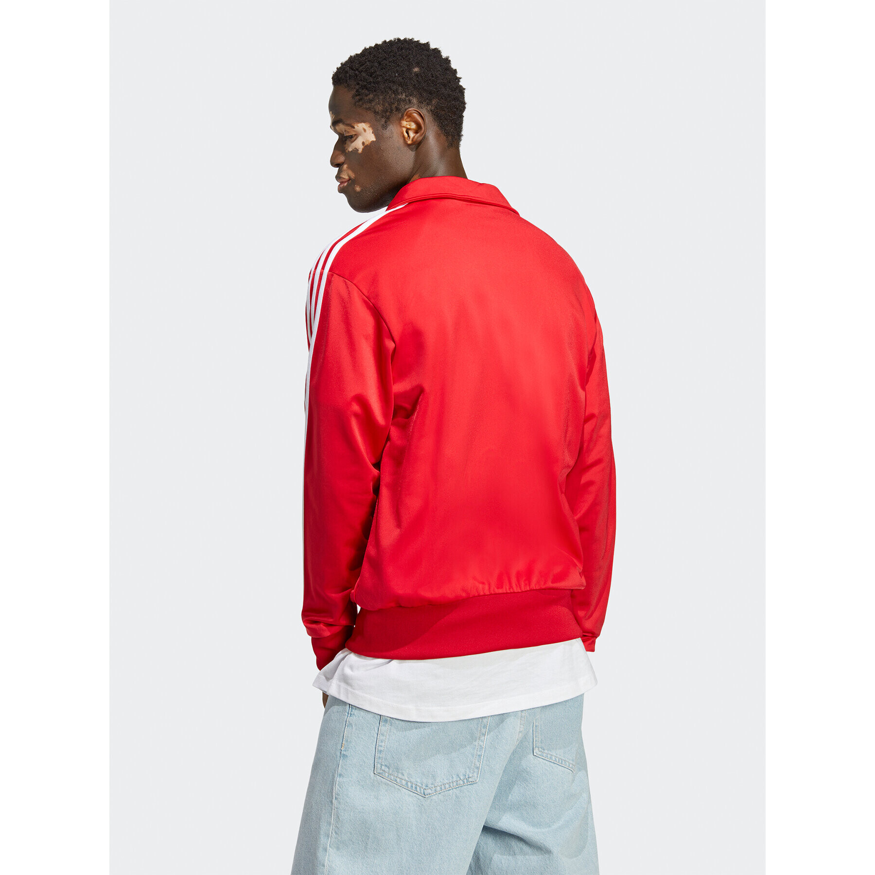 adidas Суитшърт Adicolor Classics Firebird Track Top IA6342 Червен Regular Fit - Pepit.bg