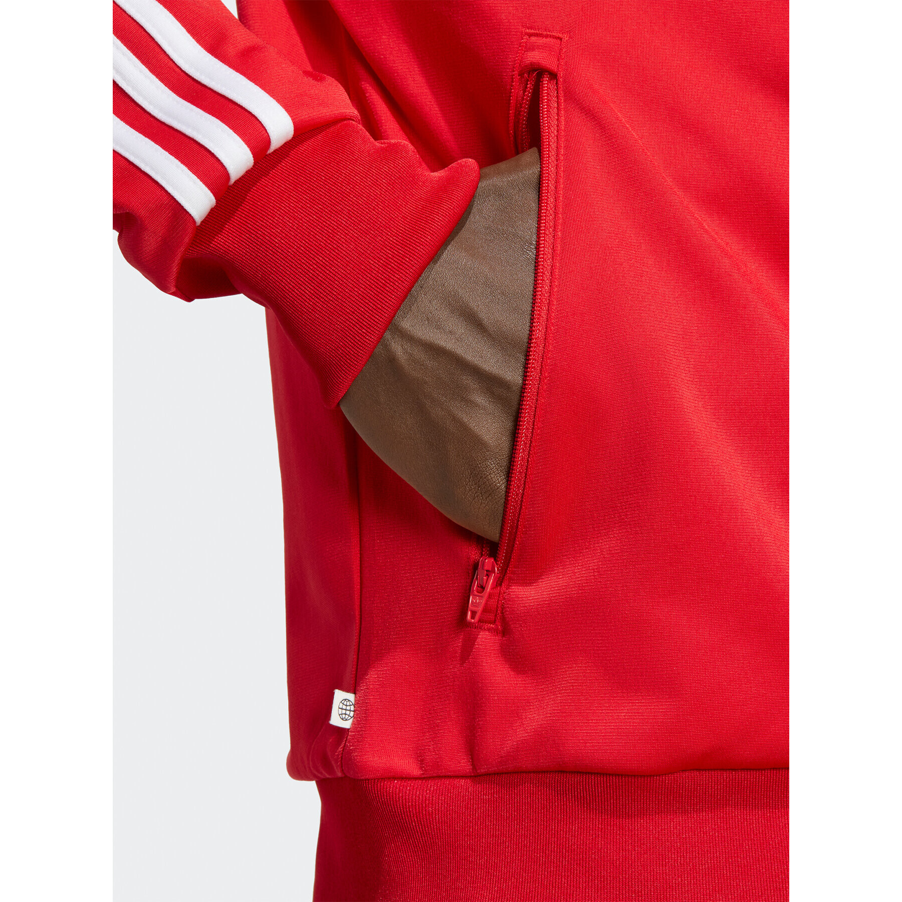 adidas Суитшърт Adicolor Classics Firebird Track Top IA6342 Червен Regular Fit - Pepit.bg