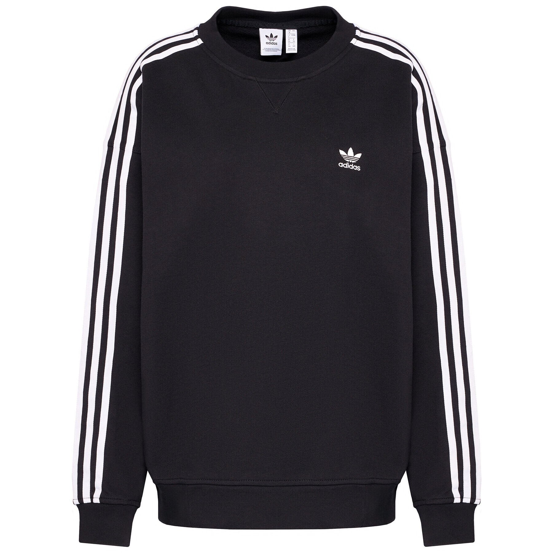 adidas Суитшърт adicolor Classics GN2783 Черен Oversize - Pepit.bg