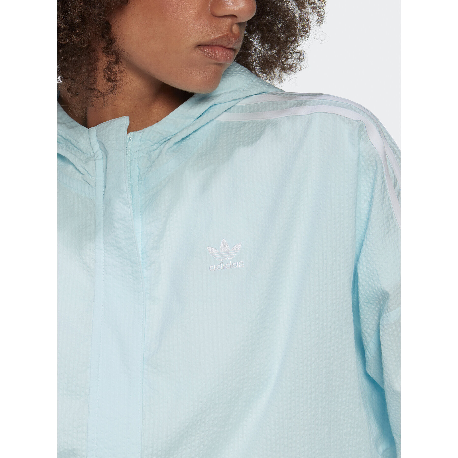 adidas Суитшърт adicolor Classics HL9305 Син Relaxed Fit - Pepit.bg